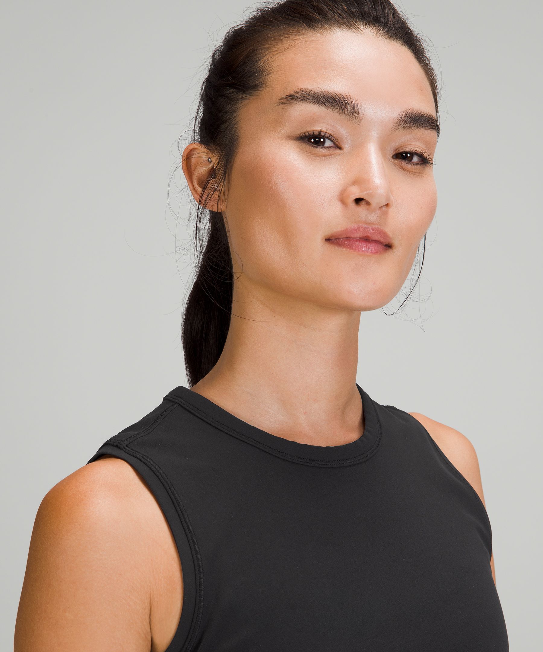 Lululemon Singlet Dame Svarte | 96852-UASL