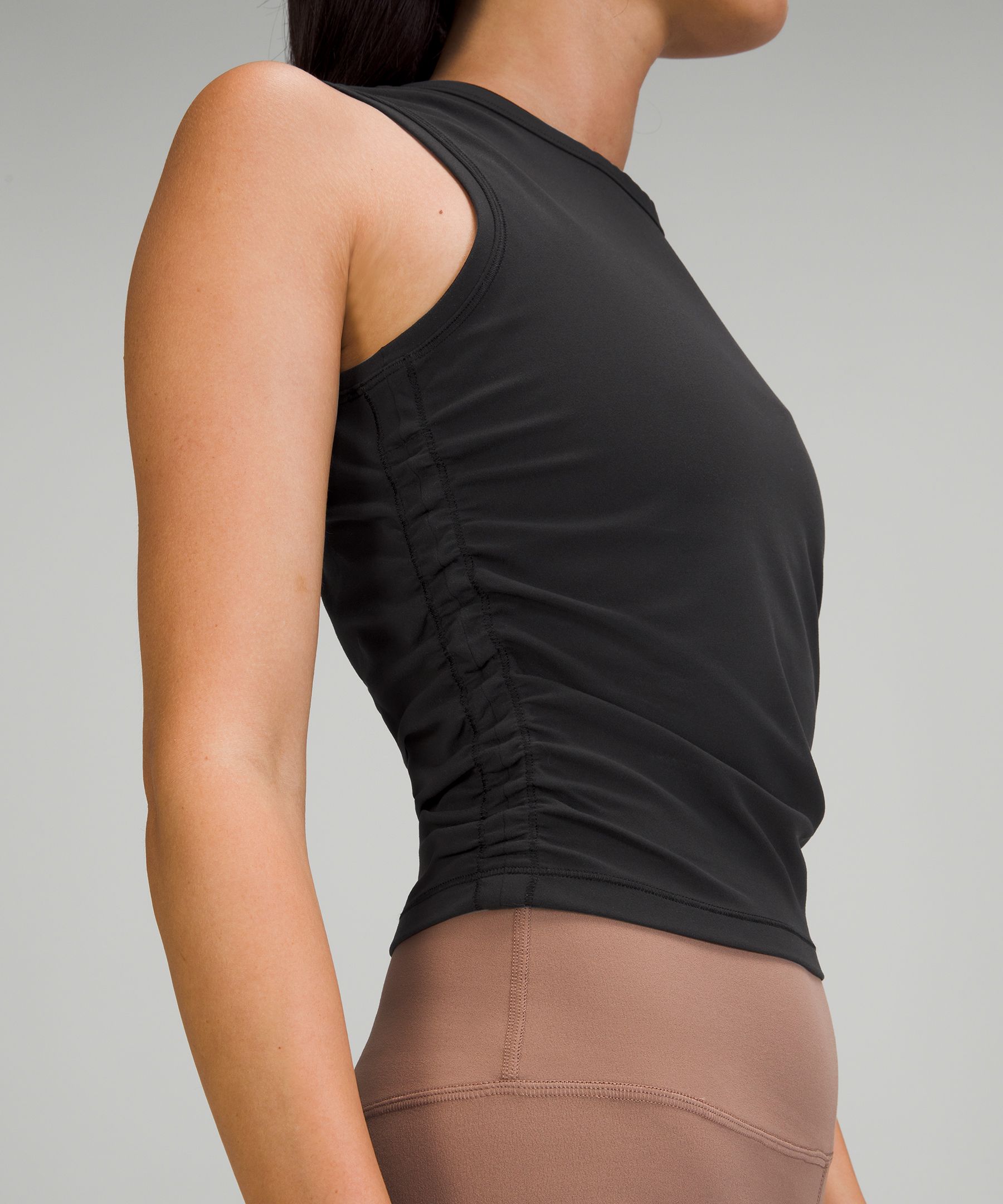 Lululemon Singlet Dame Svarte | 96852-UASL