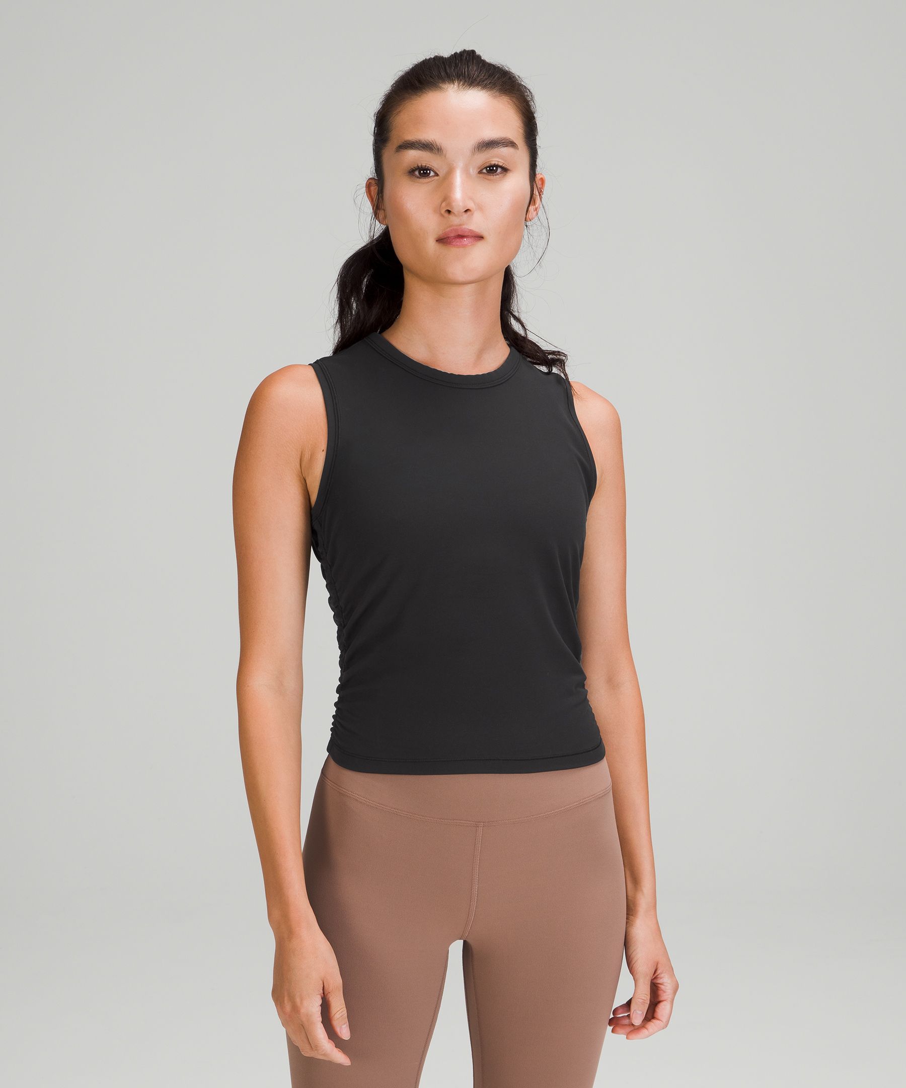 Lululemon Singlet Dame Svarte | 96852-UASL