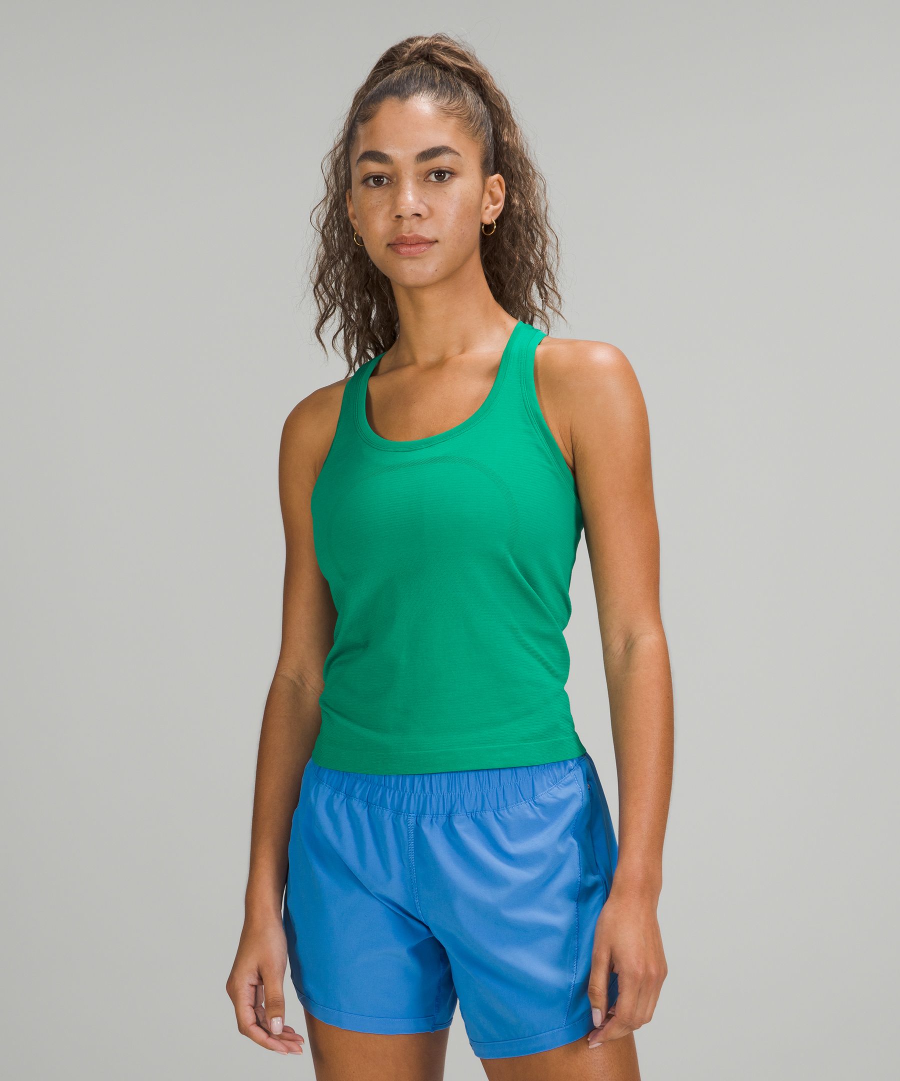 Lululemon Singlet Dame Turkis | 90813-CLFG