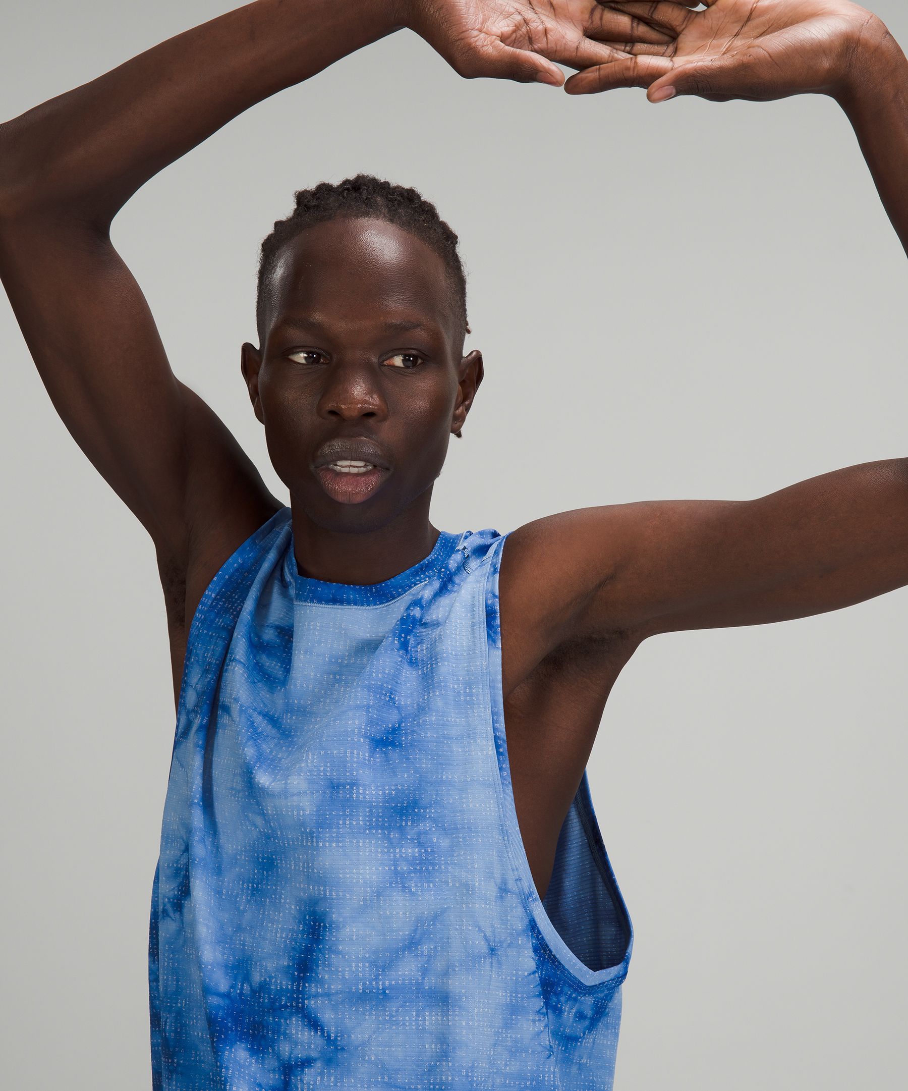 Lululemon Singlet Herre Blå | 39602-ZLTR