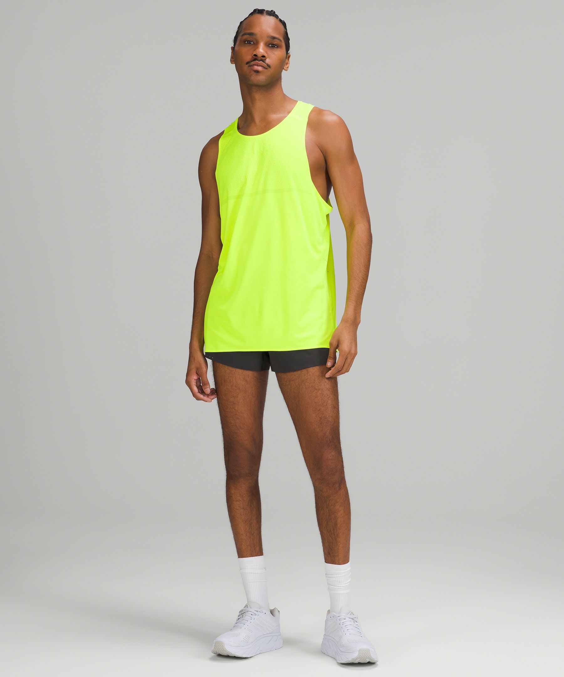Lululemon Singlet Herre Gul | 54902-VADO
