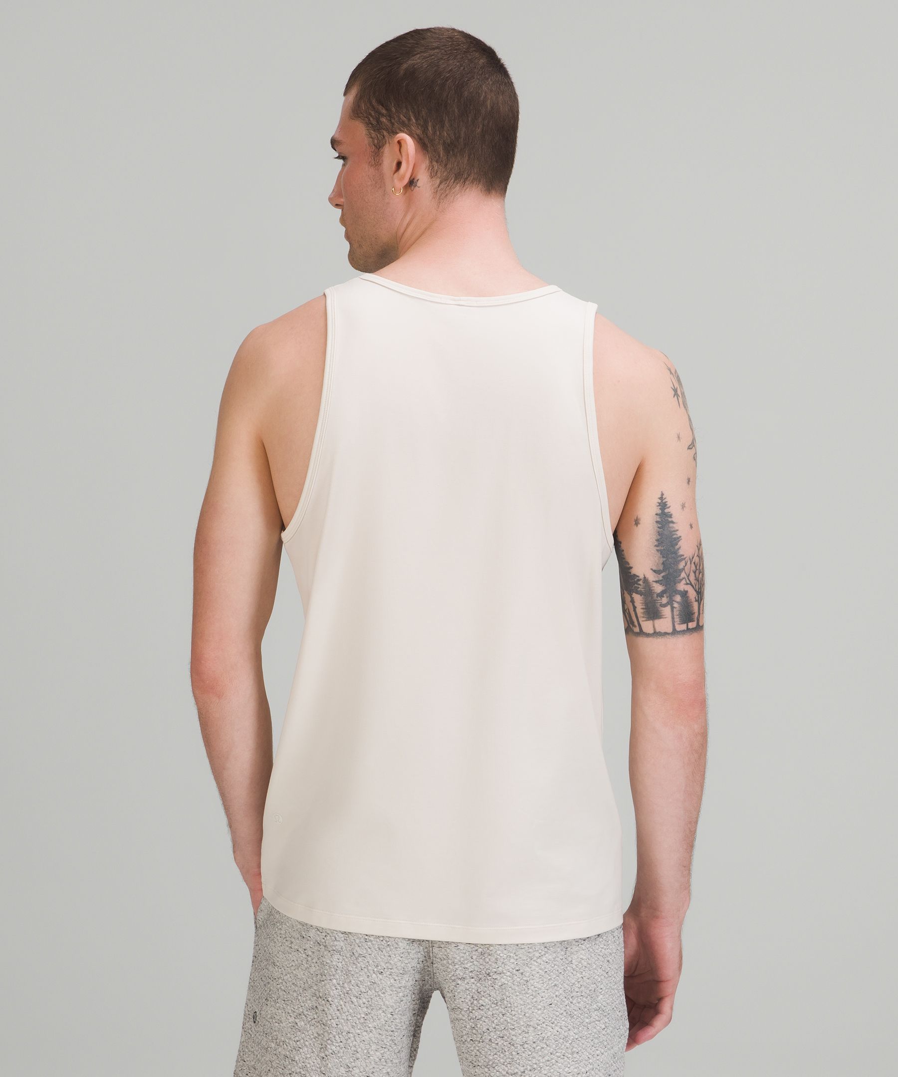 Lululemon Singlet Herre Hvite | 12347-CFPA