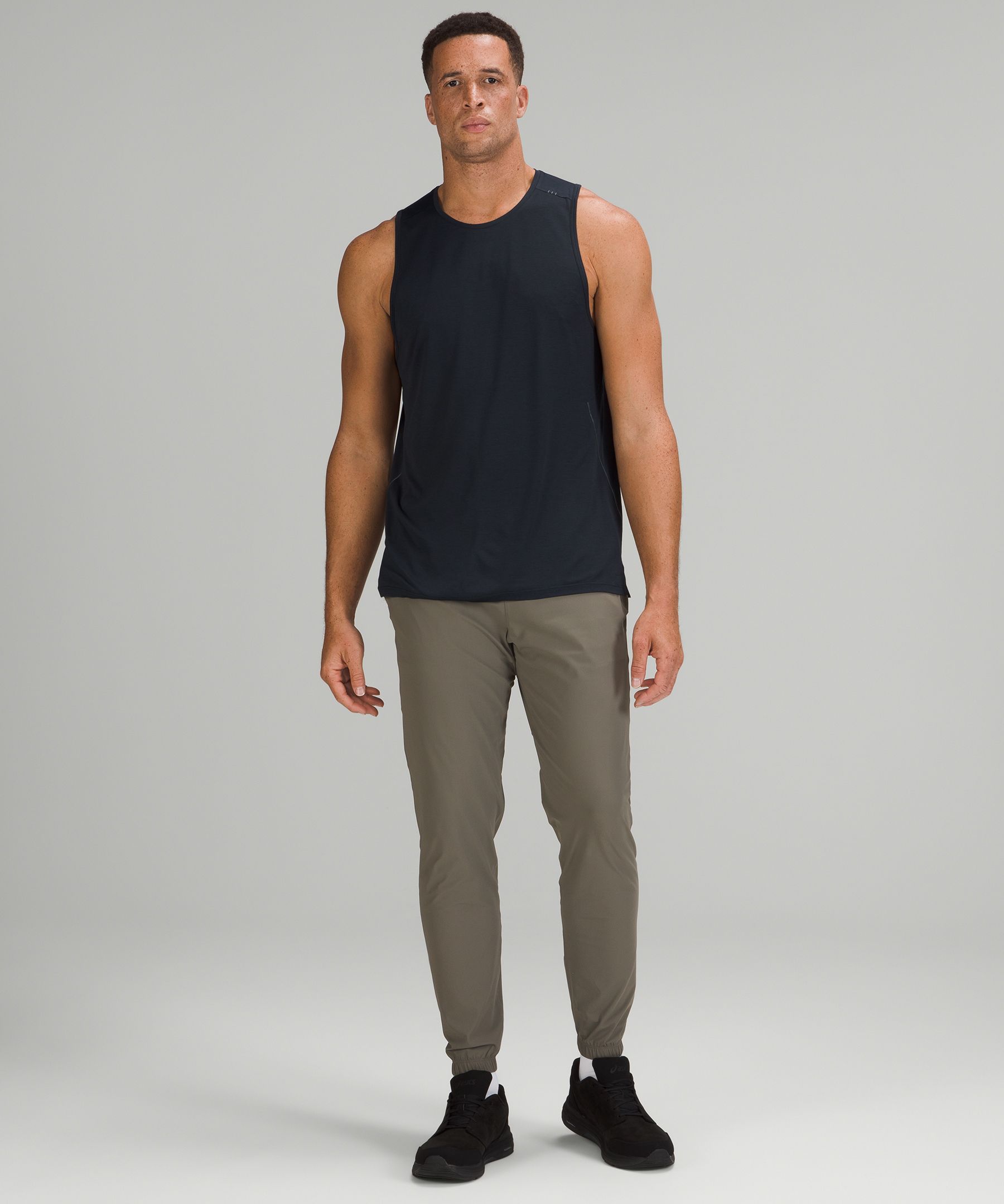 Lululemon Singlet Herre Marineblå | 76240-VTPA