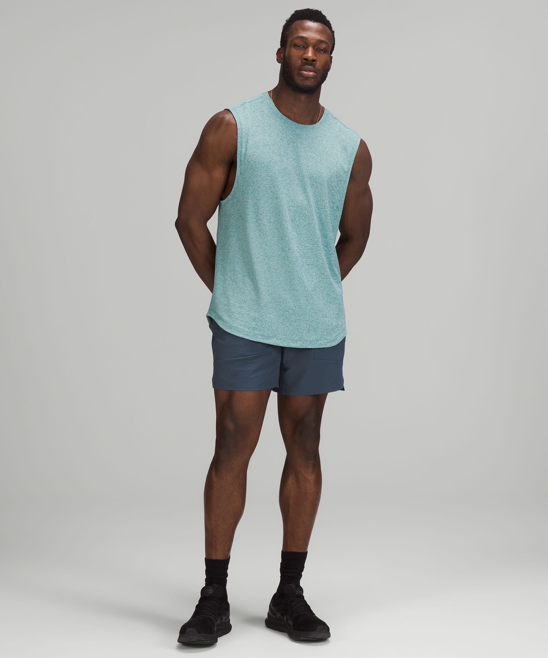 Lululemon Singlet Herre Mint | 42301-CXEO