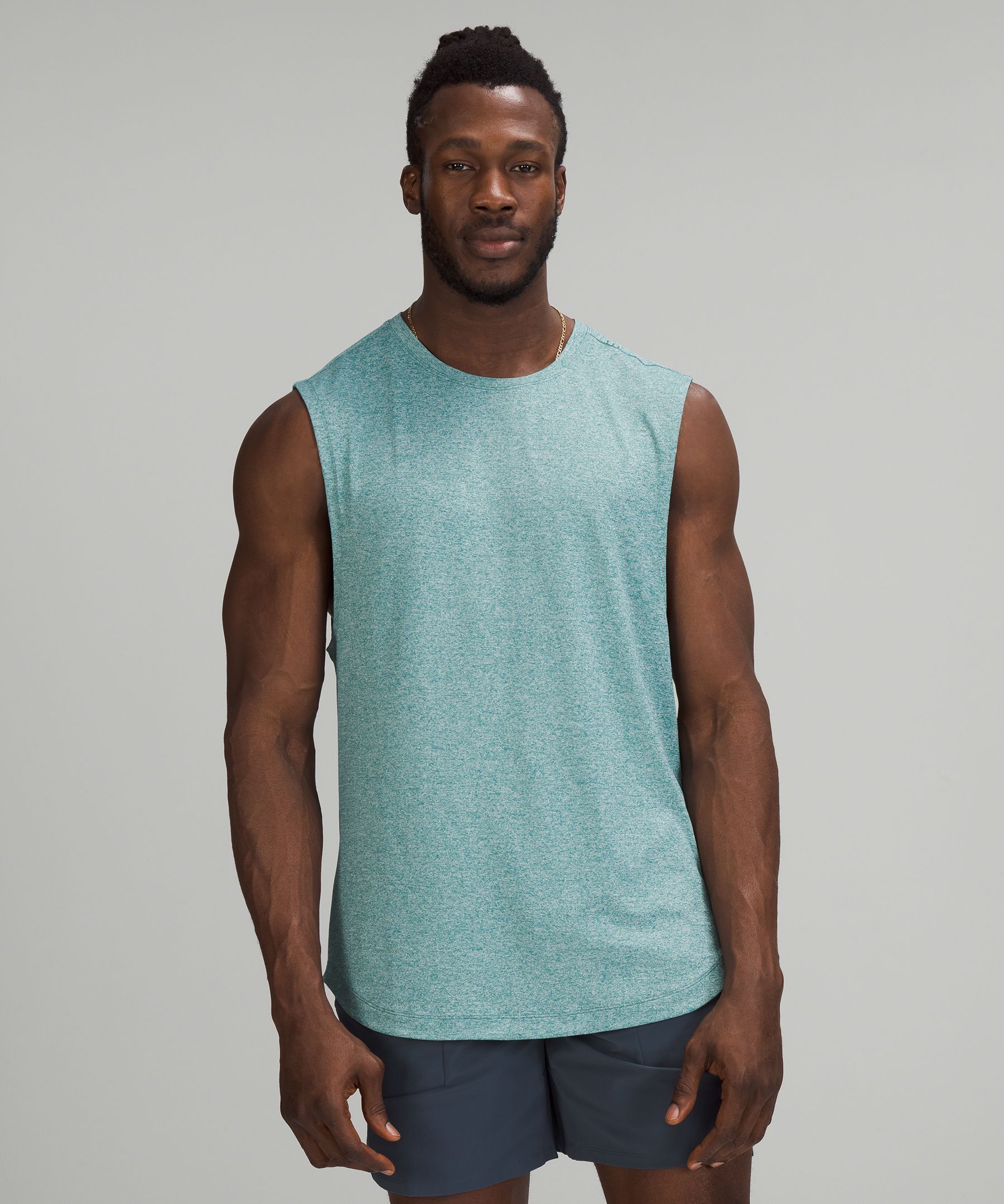 Lululemon Singlet Herre Mint | 42301-CXEO