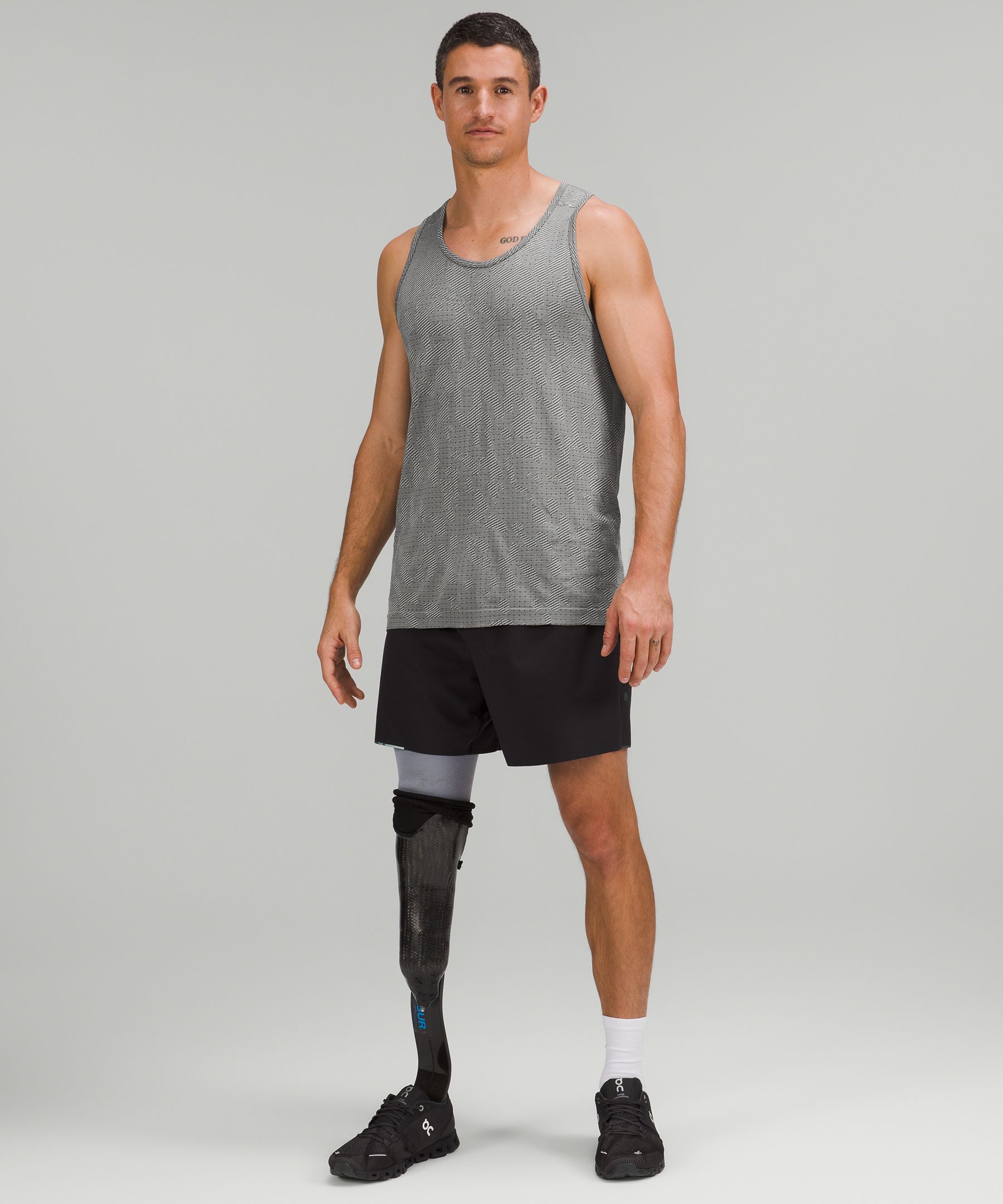 Lululemon Singlet Herre Mørke Grå | 84903-ISLK