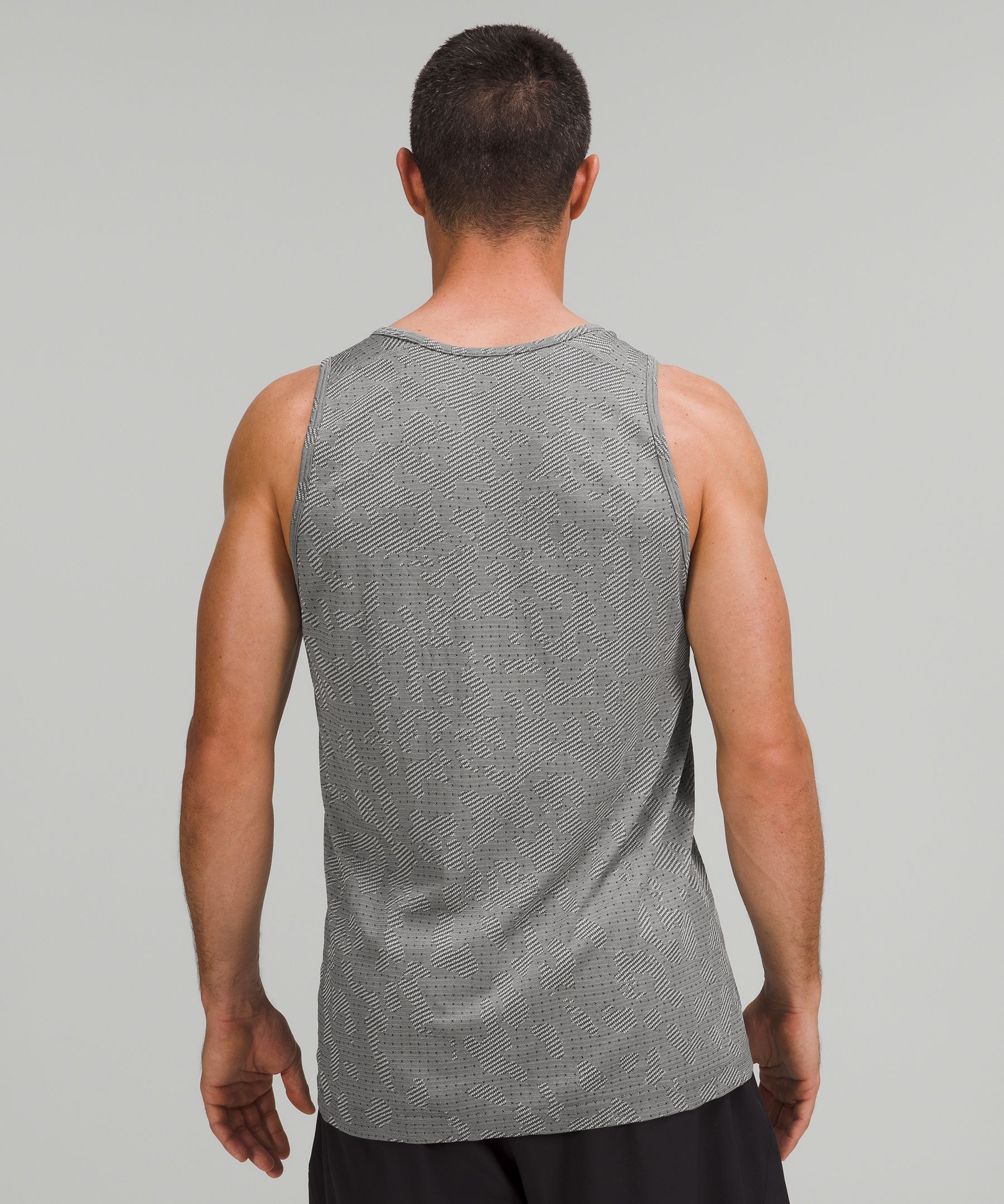 Lululemon Singlet Herre Mørke Grå | 84903-ISLK