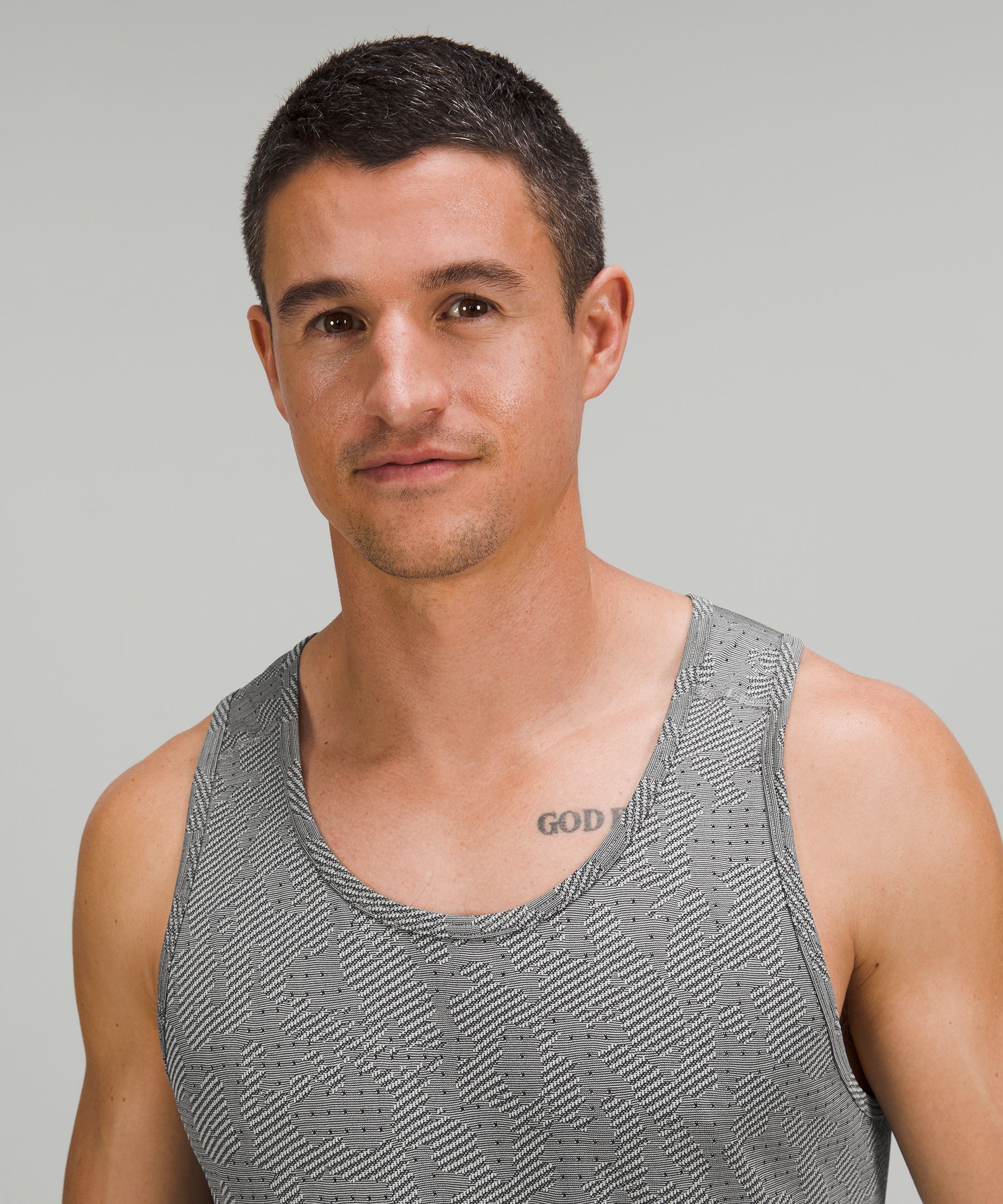 Lululemon Singlet Herre Mørke Grå | 84903-ISLK