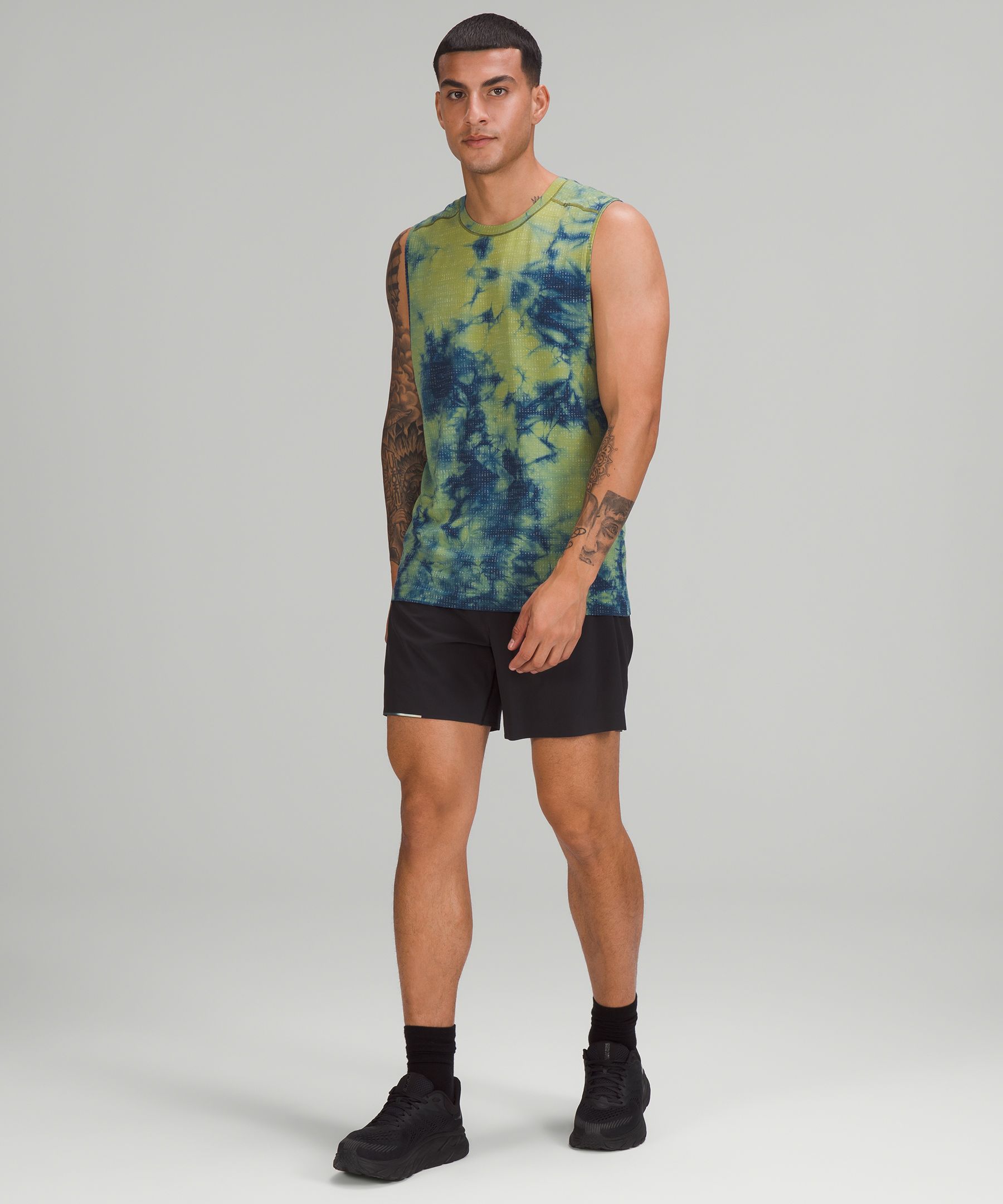 Lululemon Singlet Herre Olivengrønne | 95360-VODK