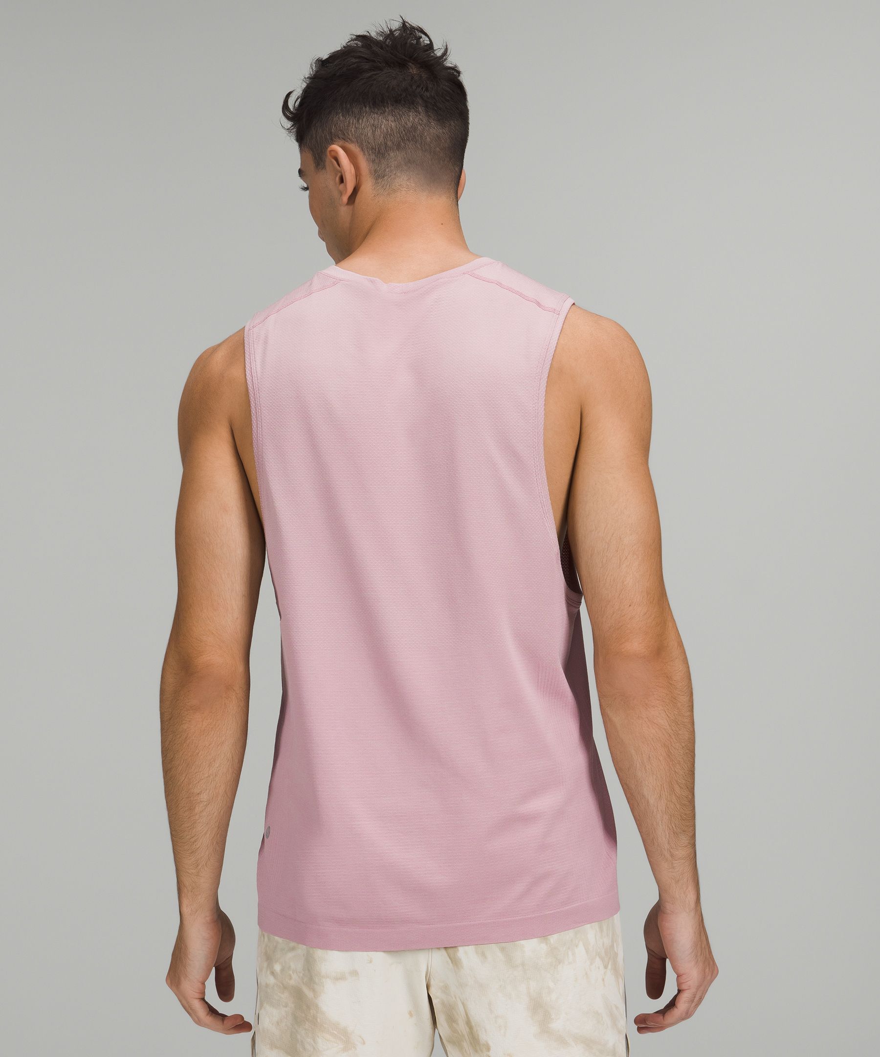Lululemon Singlet Herre Rosa | 12470-MVJO