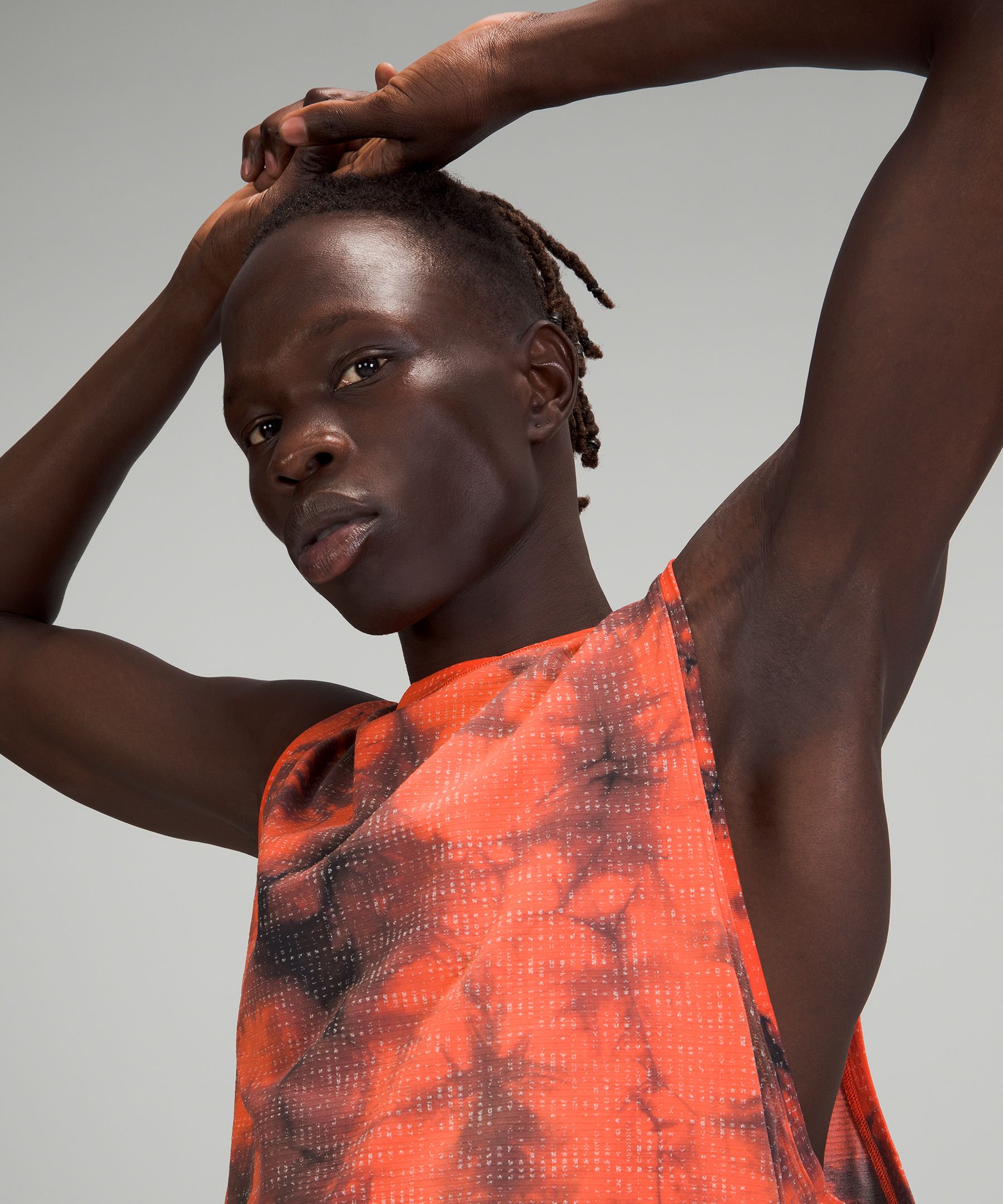 Lululemon Singlet Herre Rød | 59862-YXRN