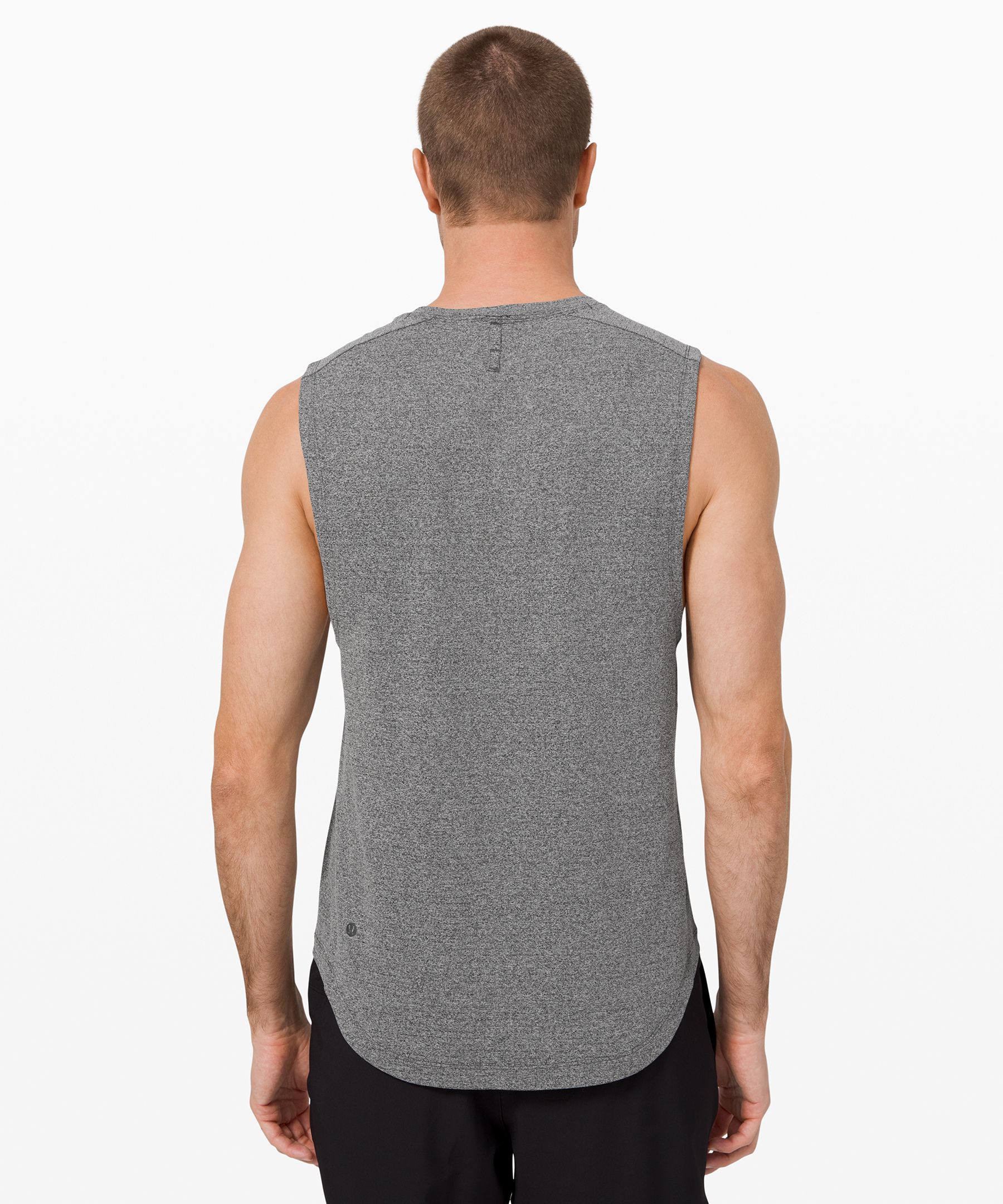 Lululemon Singlet Herre Svarte | 06284-UMNB
