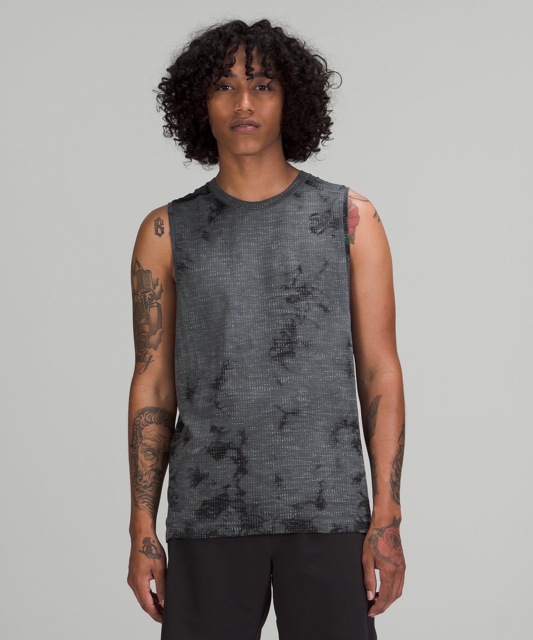 Lululemon Singlet Herre Svarte | 09568-DRJY