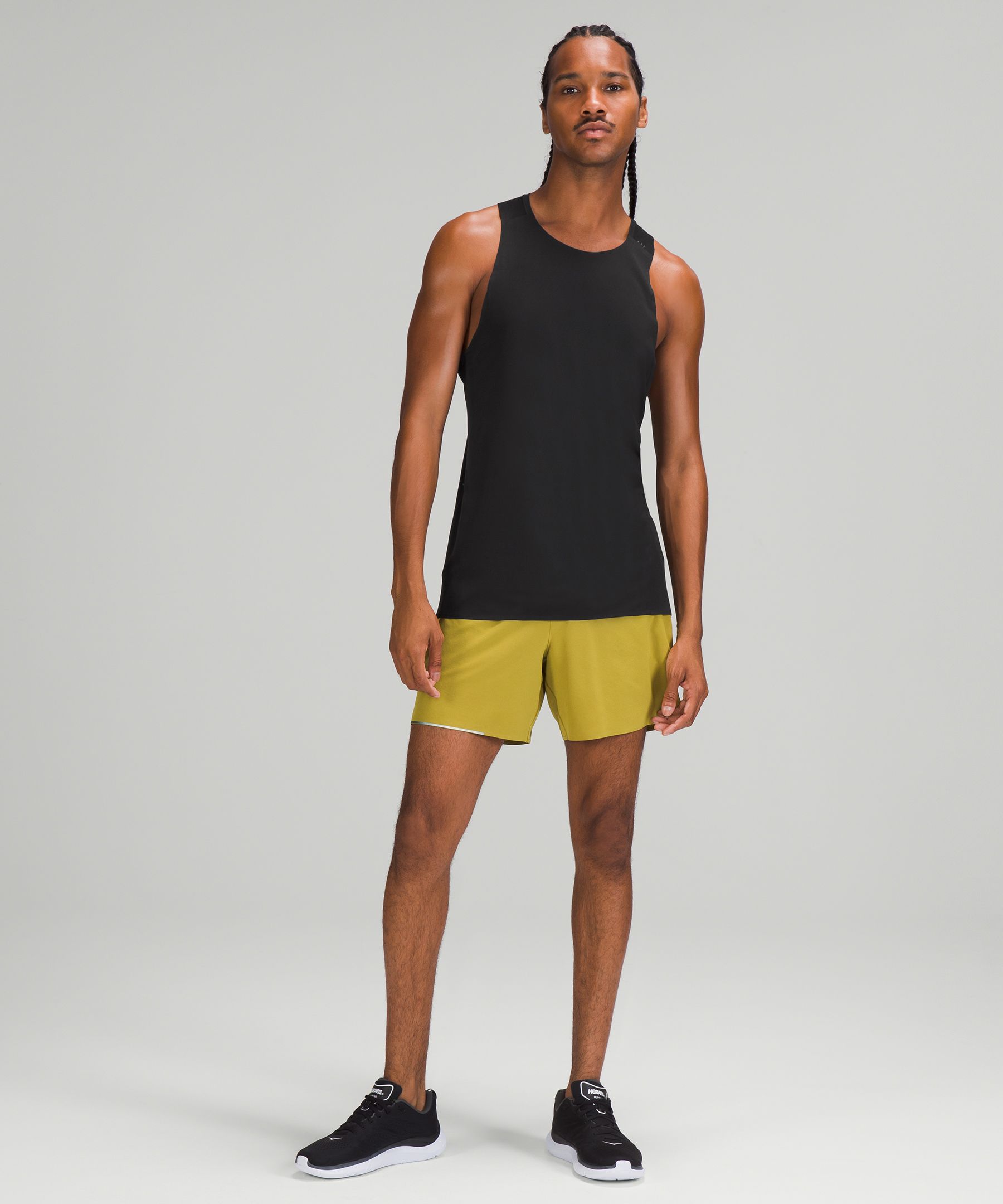 Lululemon Singlet Herre Svarte | 46589-JIUH