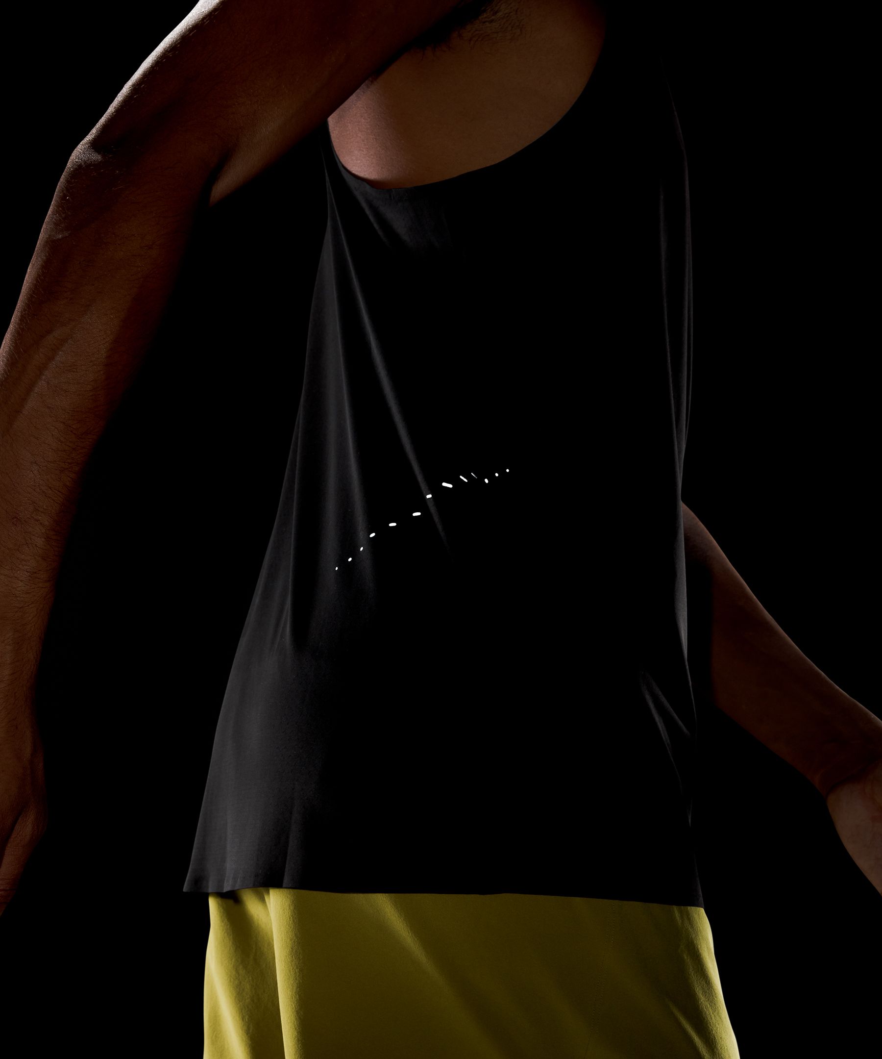 Lululemon Singlet Herre Svarte | 46589-JIUH