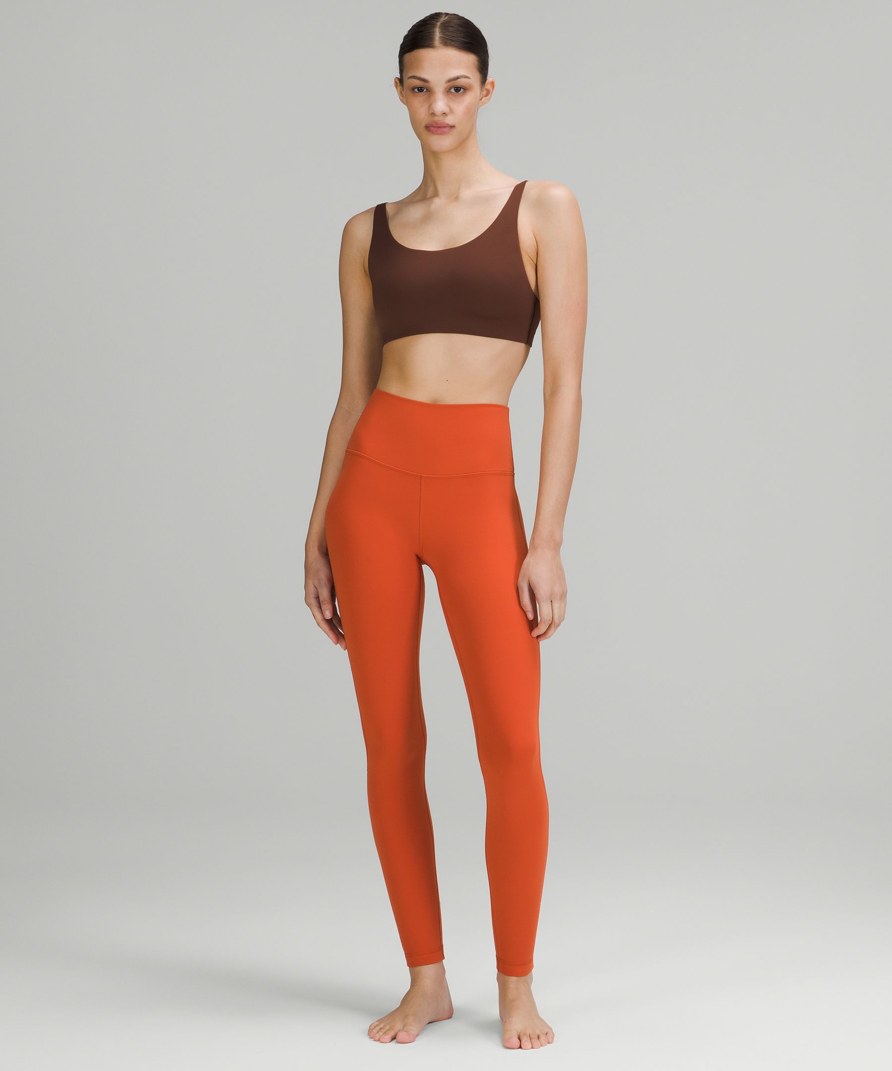 Lululemon Sports Bh Dame Aprikos | 46157-BTHC