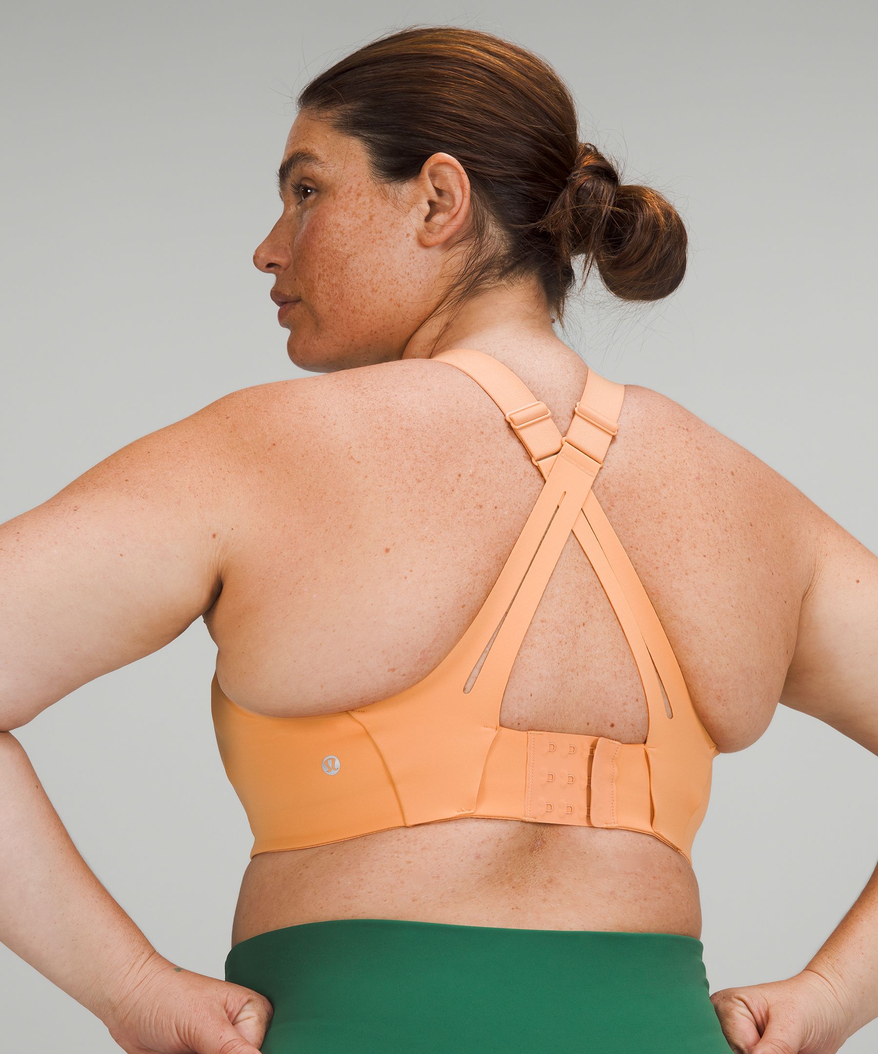 Lululemon Sports Bh Dame Aprikos | 56819-FWOC