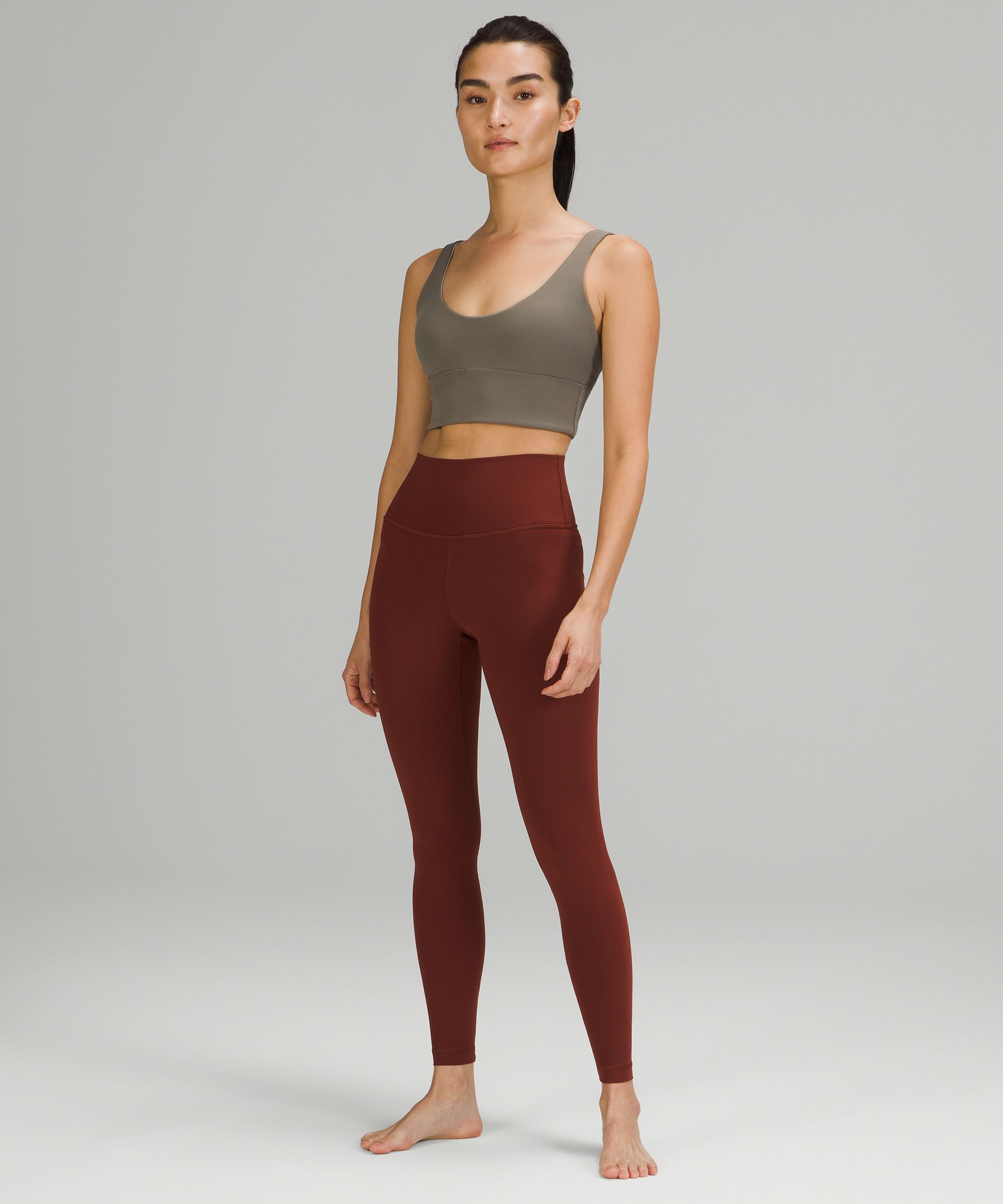 Lululemon Sports Bh Dame Beige | 01749-HWXG