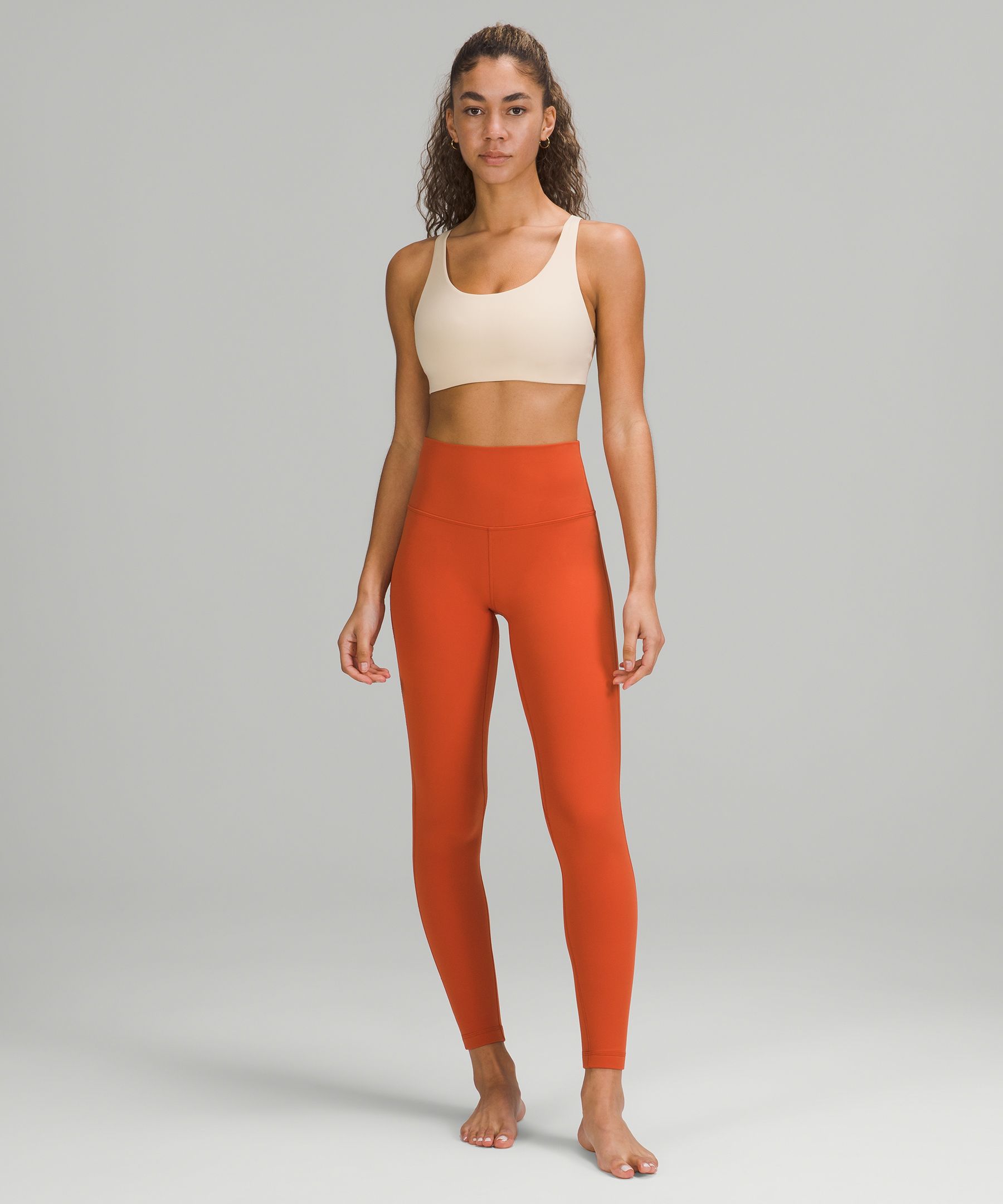 Lululemon Sports Bh Dame Beige | 63108-AGCH