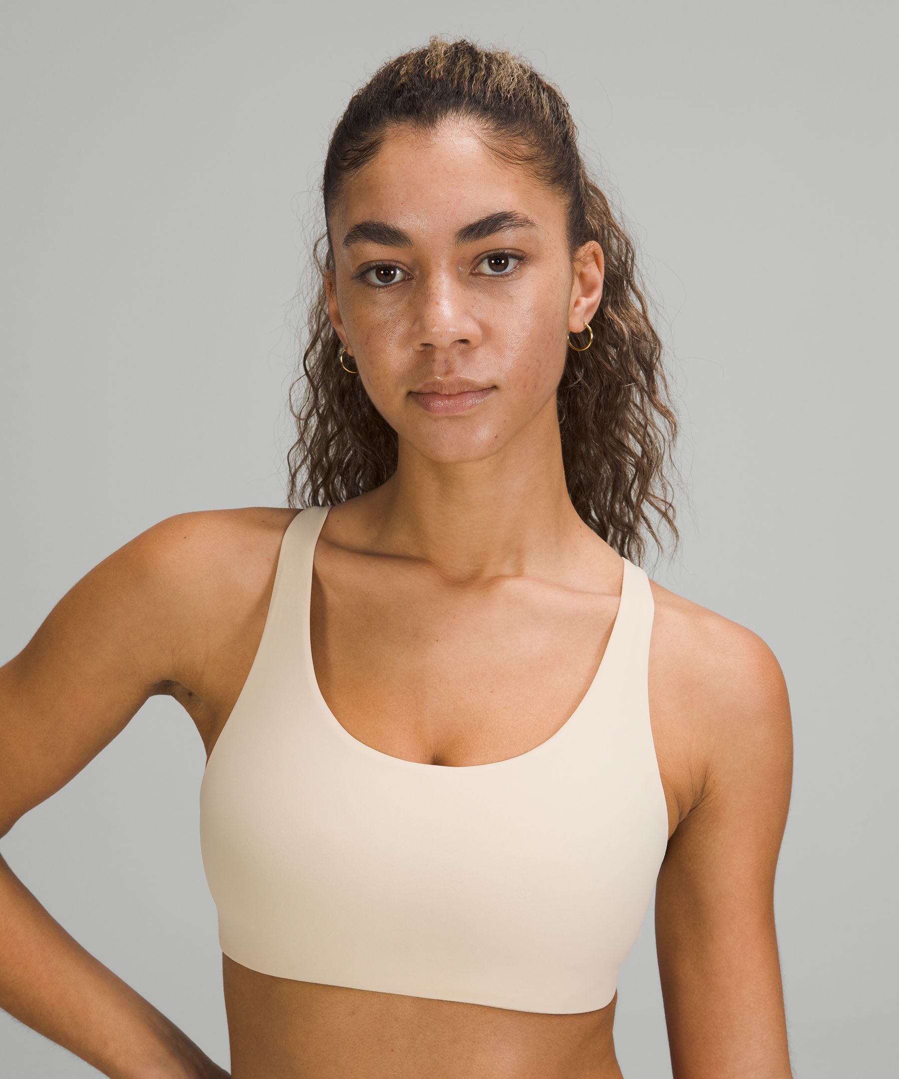 Lululemon Sports Bh Dame Beige | 63108-AGCH