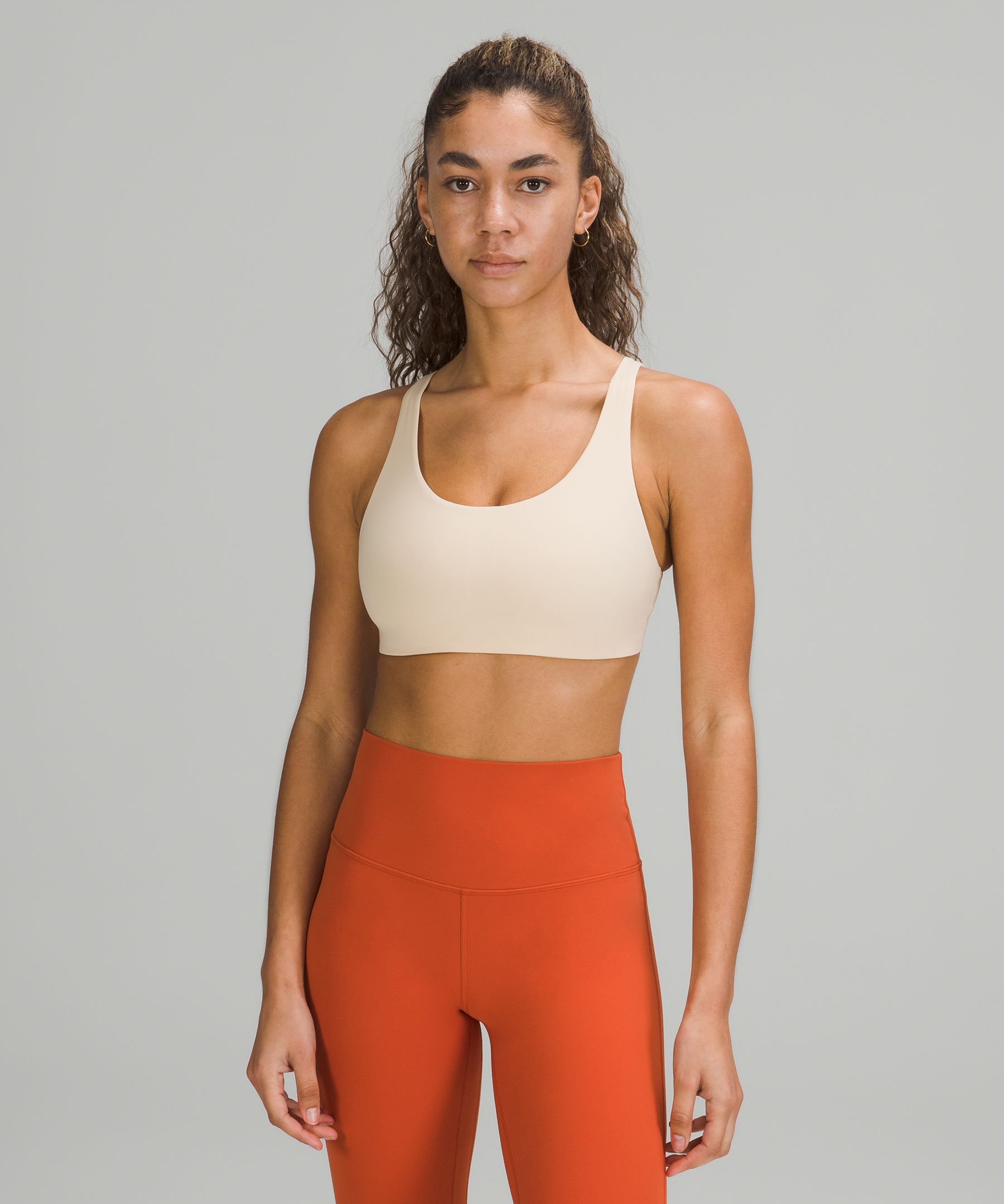 Lululemon Sports Bh Dame Beige | 63108-AGCH