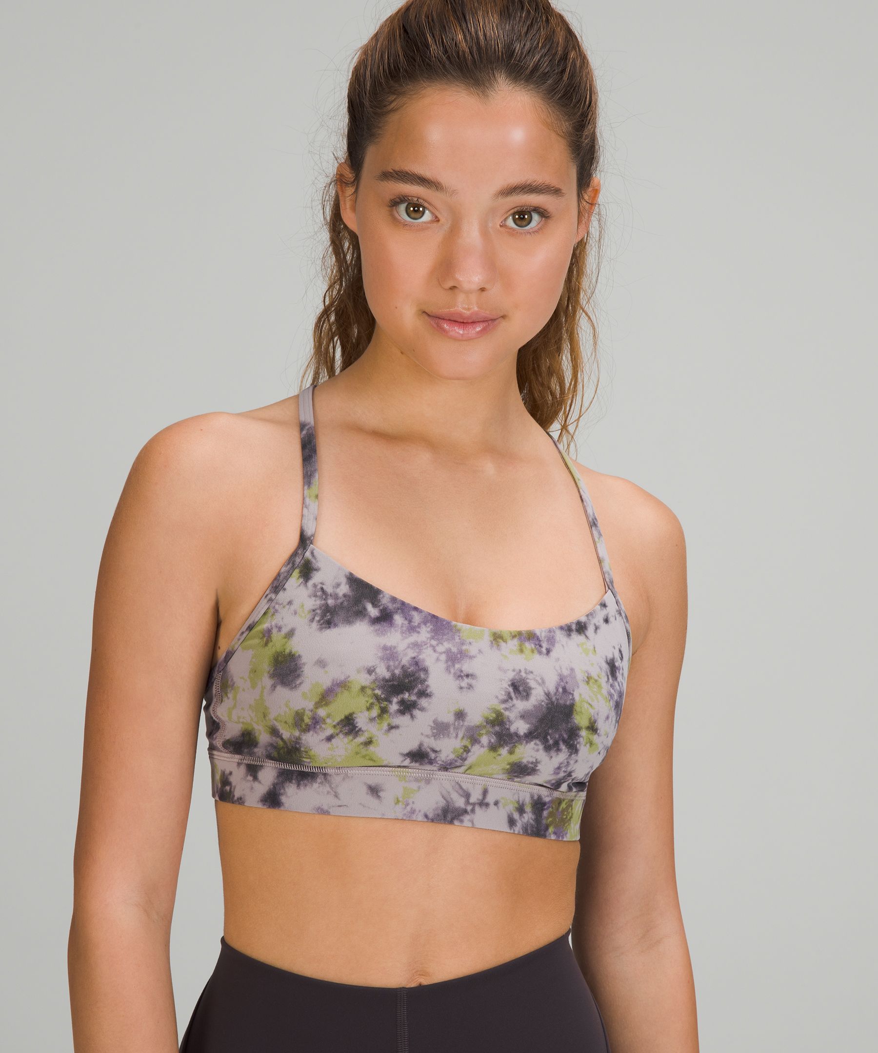 Lululemon Sports Bh Dame Blomster | 37659-FQDP