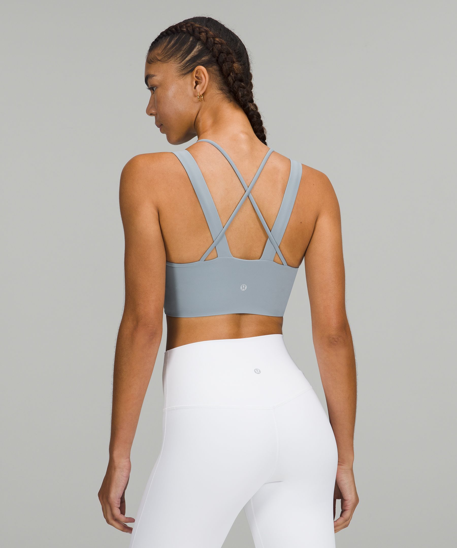 Lululemon Sports Bh Dame Blå | 23145-JWXK