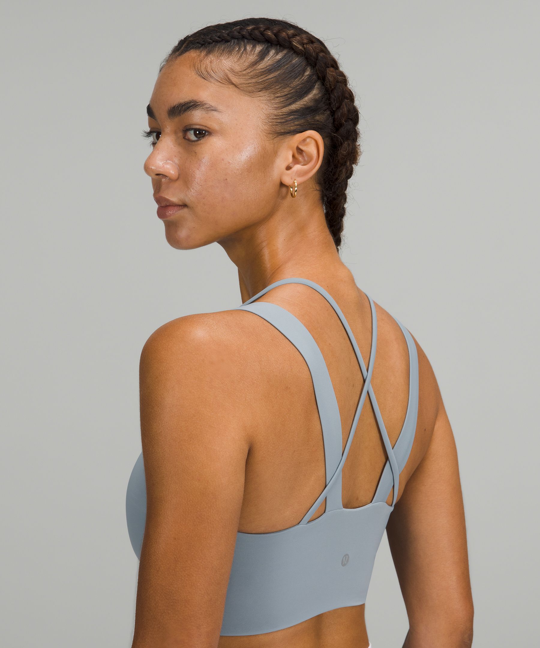 Lululemon Sports Bh Dame Blå | 23145-JWXK