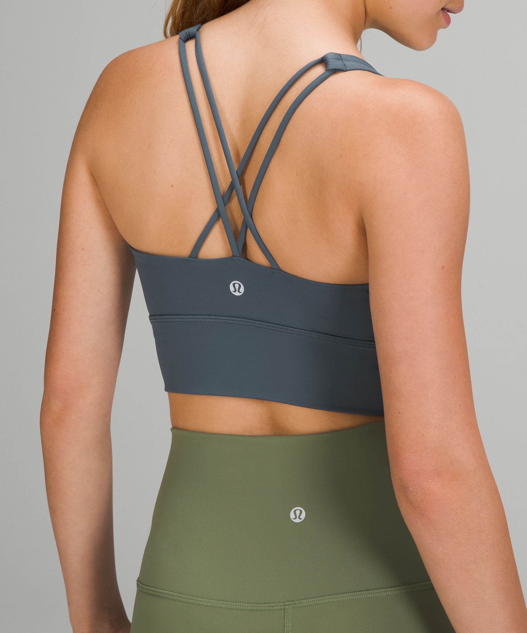 Lululemon Sports Bh Dame Blå | 71842-ZDHV