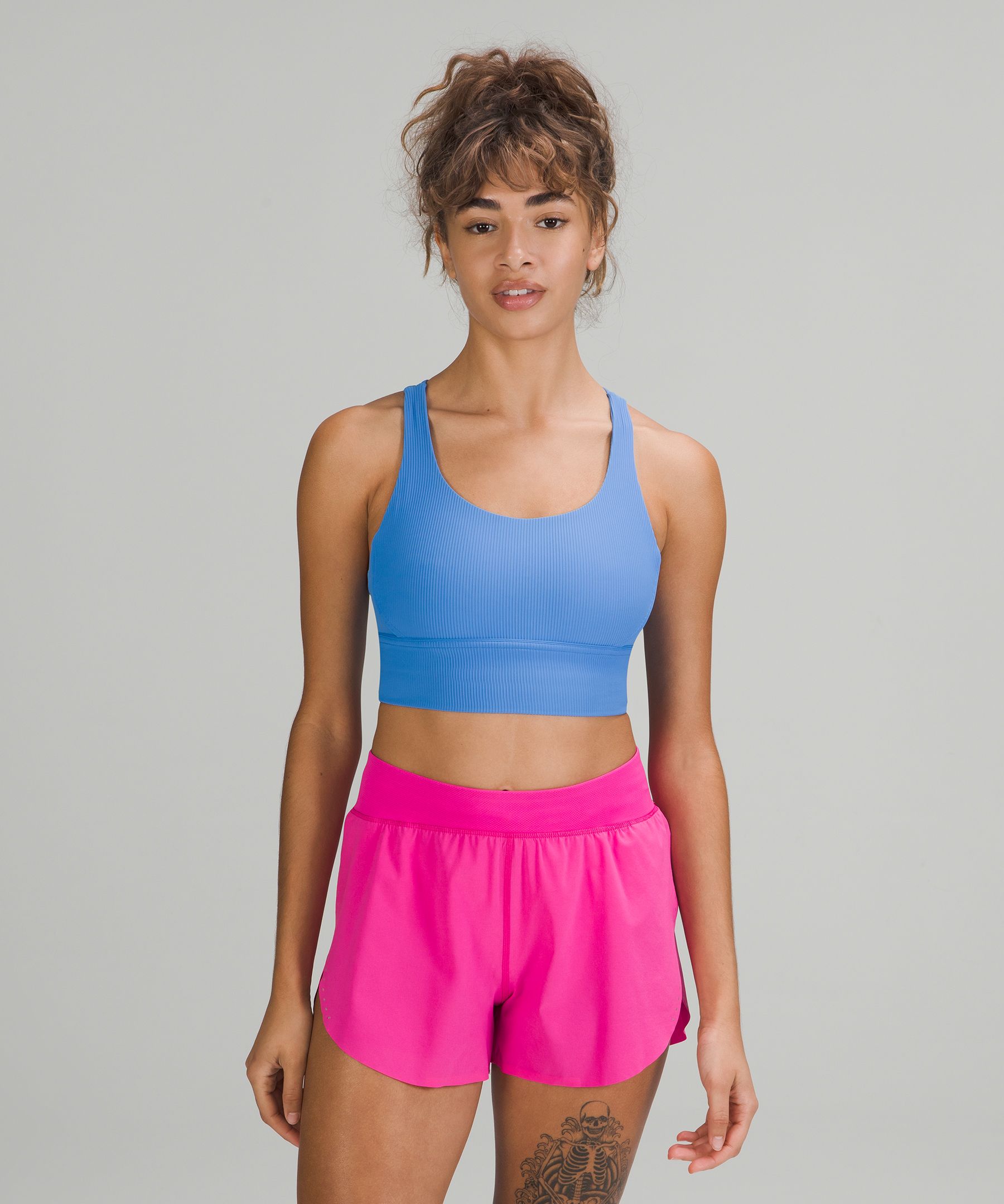 Lululemon Sports Bh Dame Blå | 91572-HBNQ