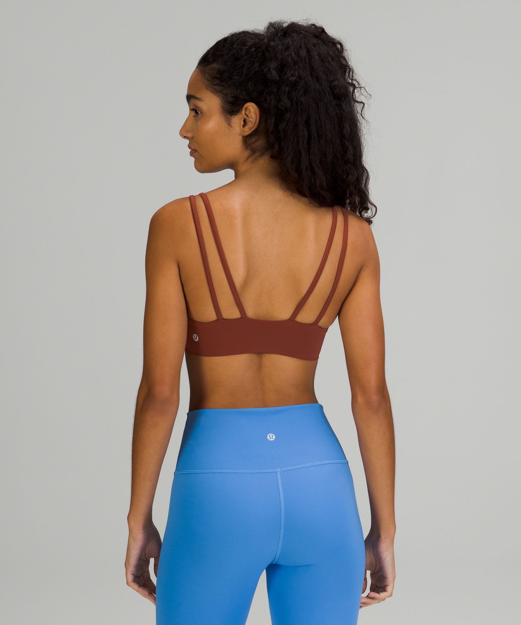 Lululemon Sports Bh Dame Brune | 27436-XFTY