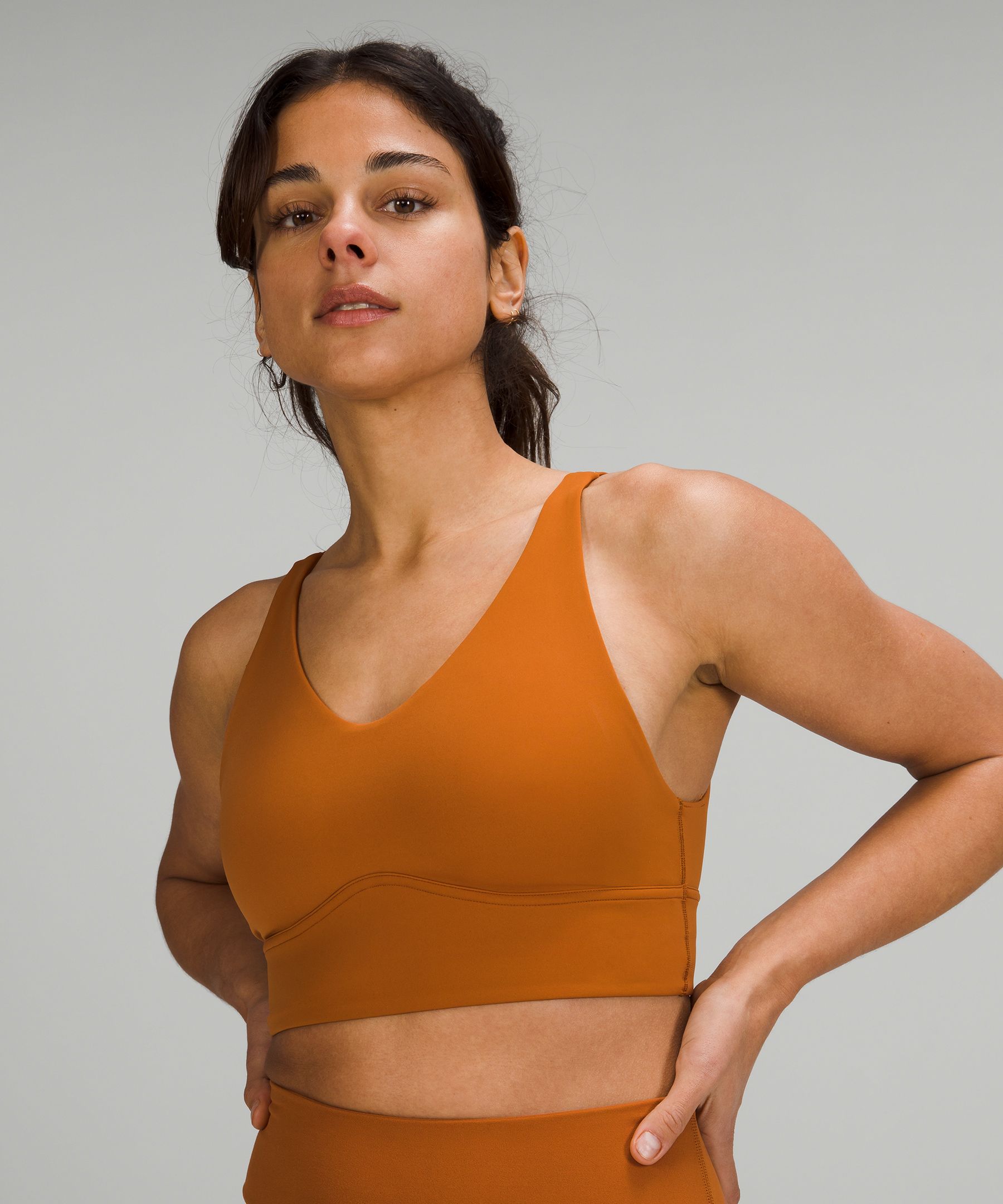 Lululemon Sports Bh Dame Brune | 37426-GYWH