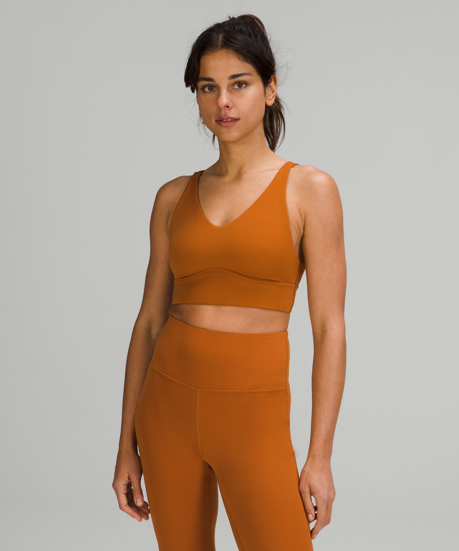 Lululemon Sports Bh Dame Brune | 37426-GYWH