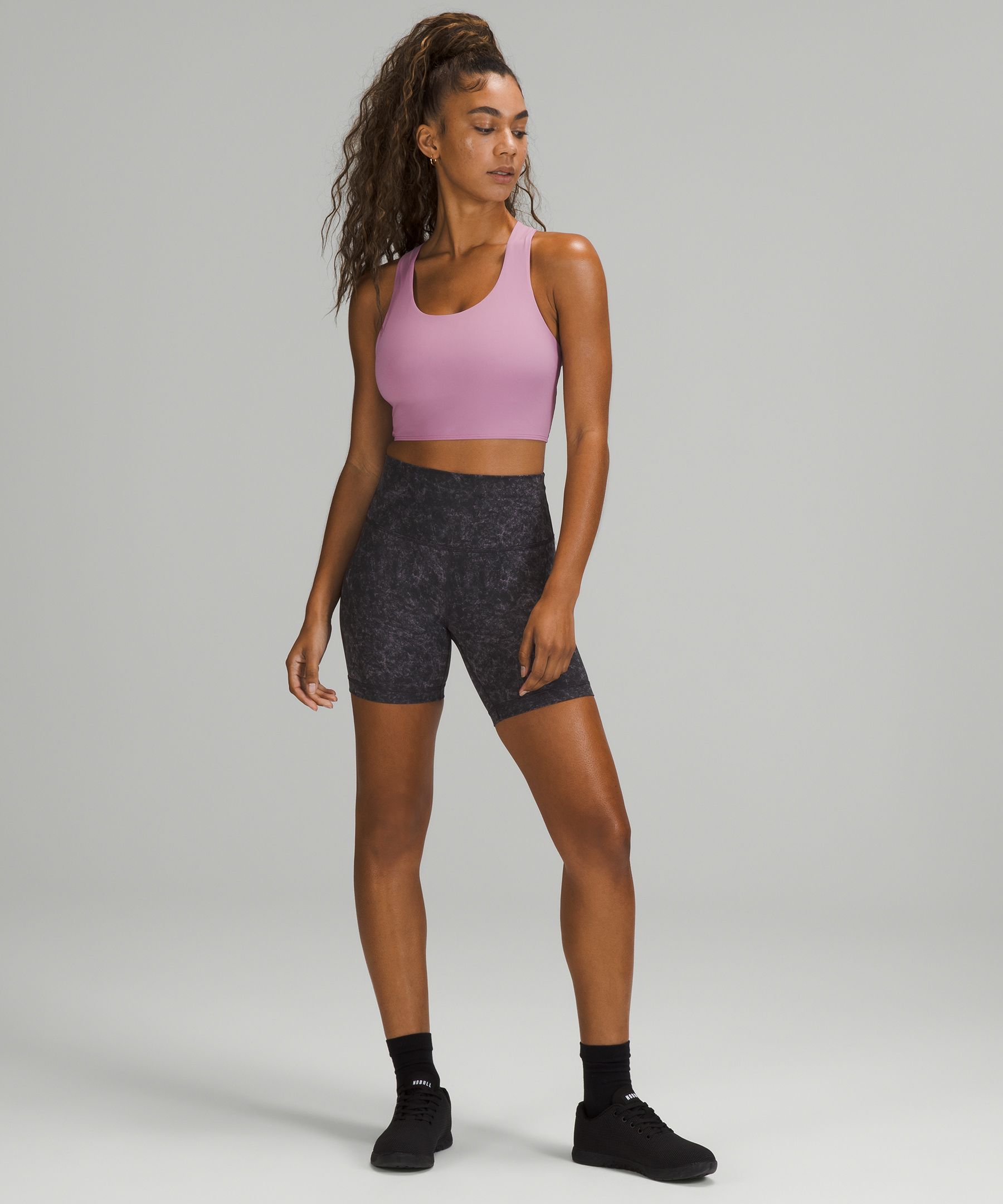 Lululemon Sports Bh Dame Fuchsia | 47965-YNEO