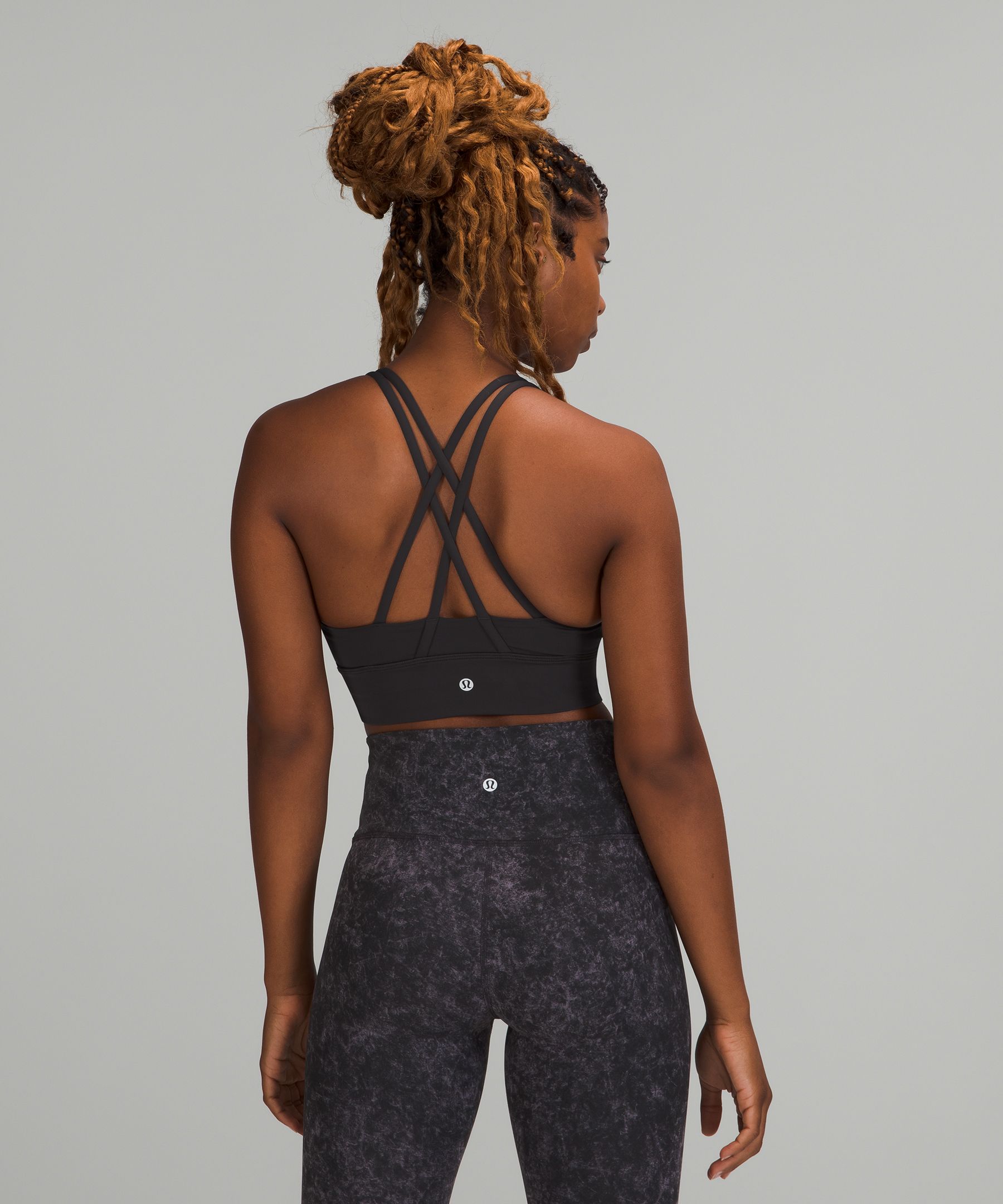 Lululemon Sports Bh Dame Grå | 02697-IRAD