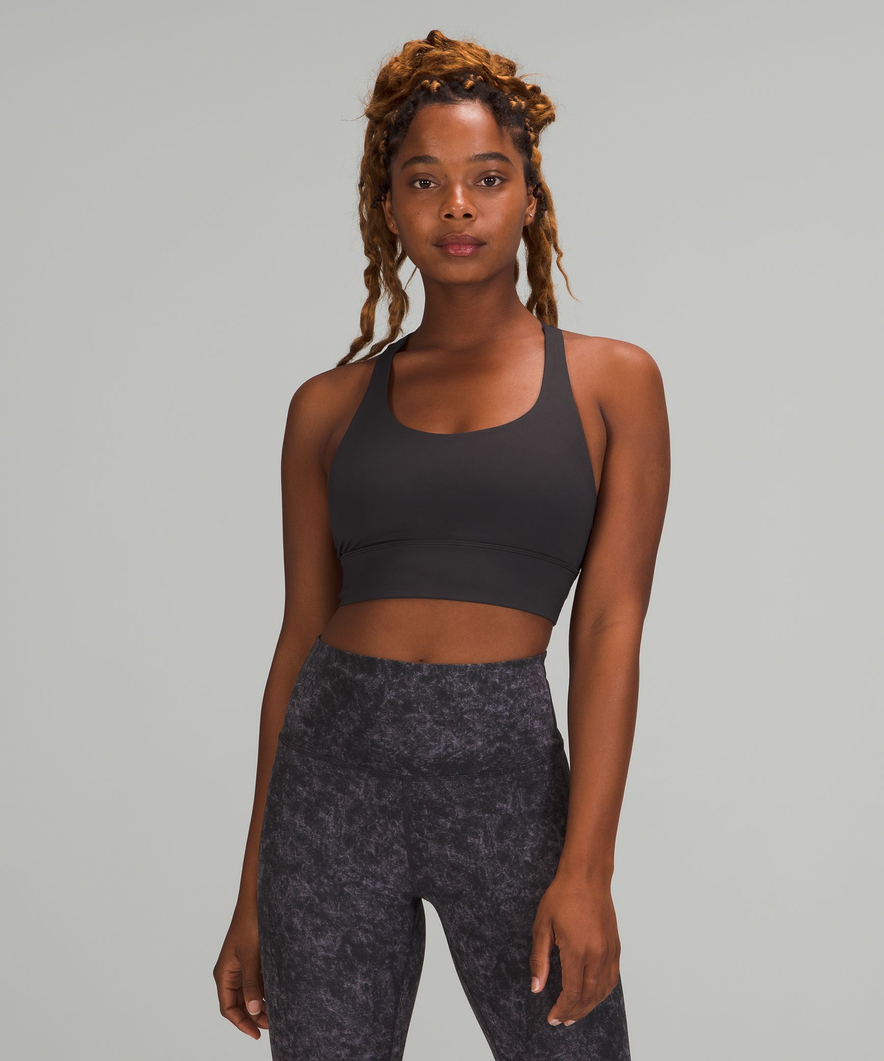 Lululemon Sports Bh Dame Grå | 02697-IRAD