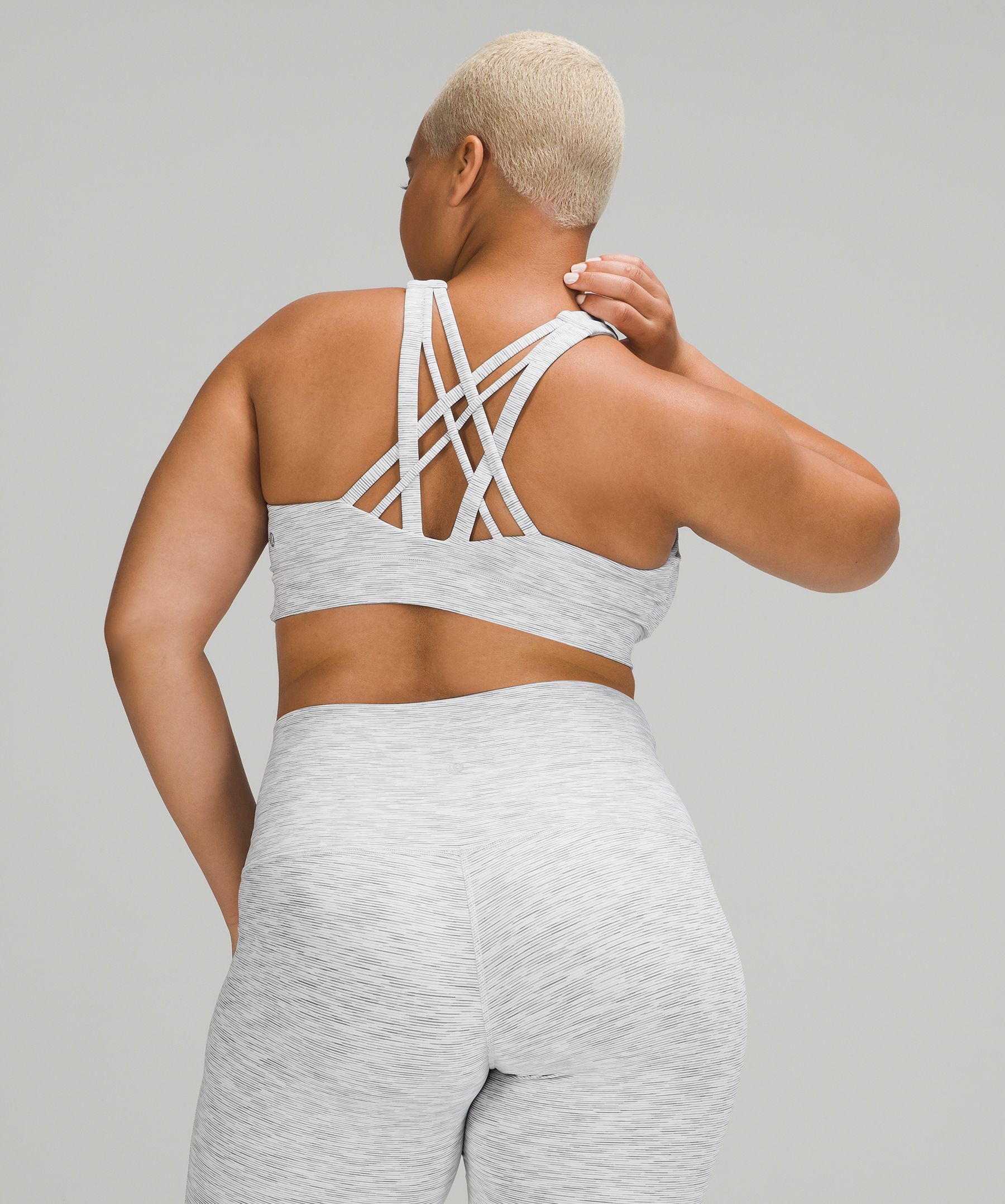 Lululemon Sports Bh Dame Grå | 04675-OSDY