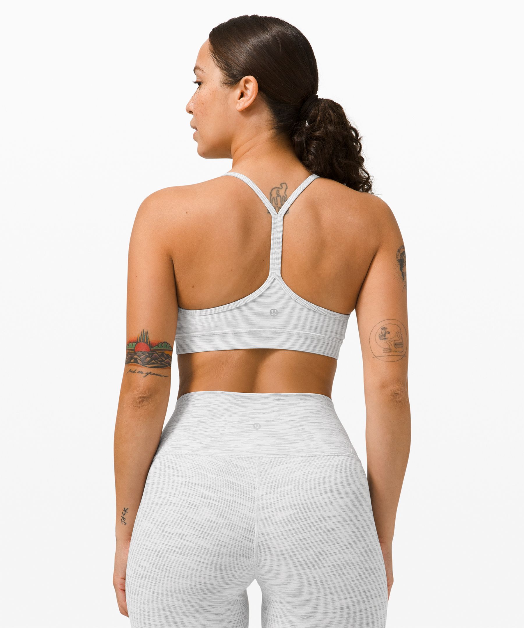 Lululemon Sports Bh Dame Grå | 15480-NMAT
