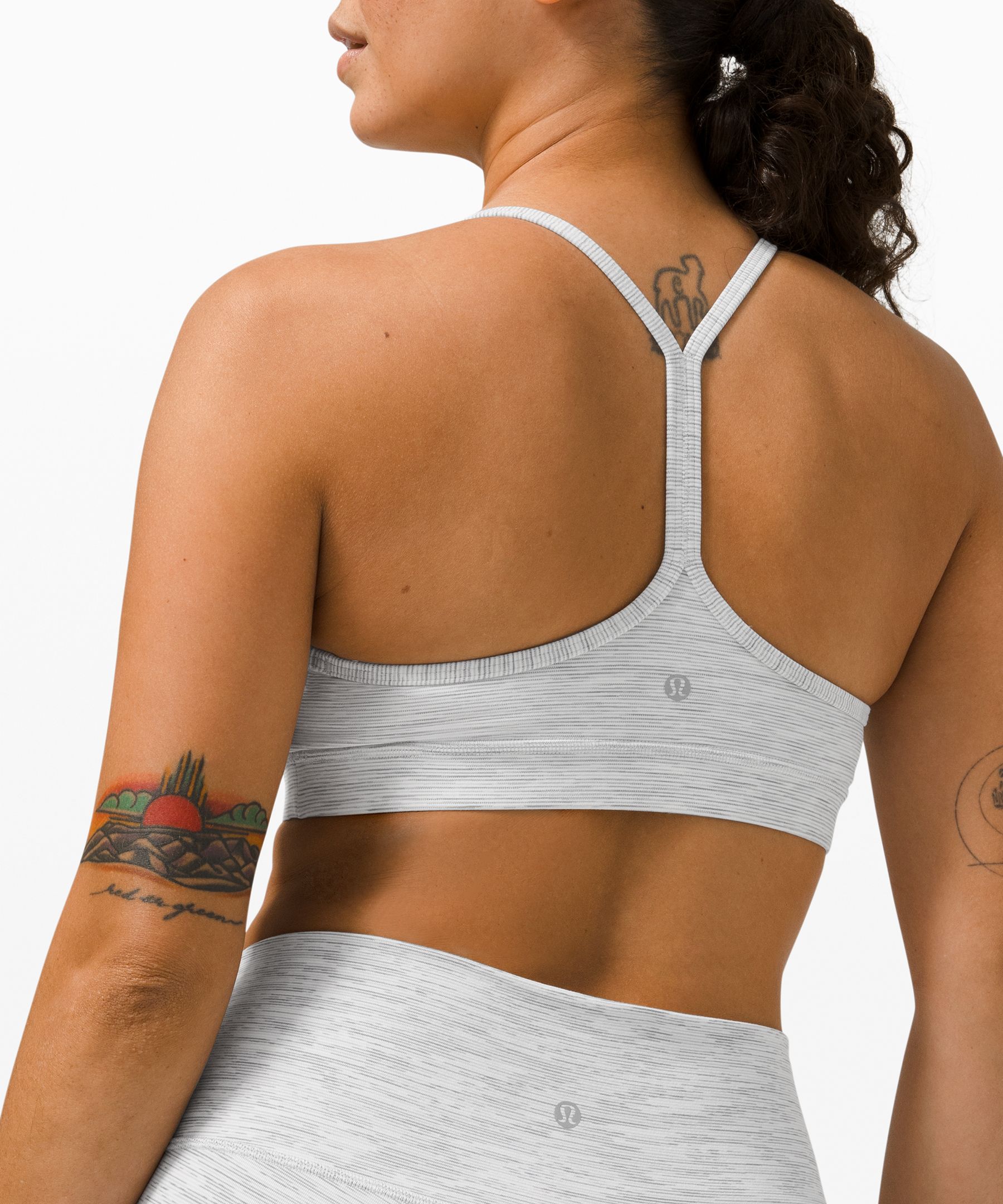 Lululemon Sports Bh Dame Grå | 15480-NMAT