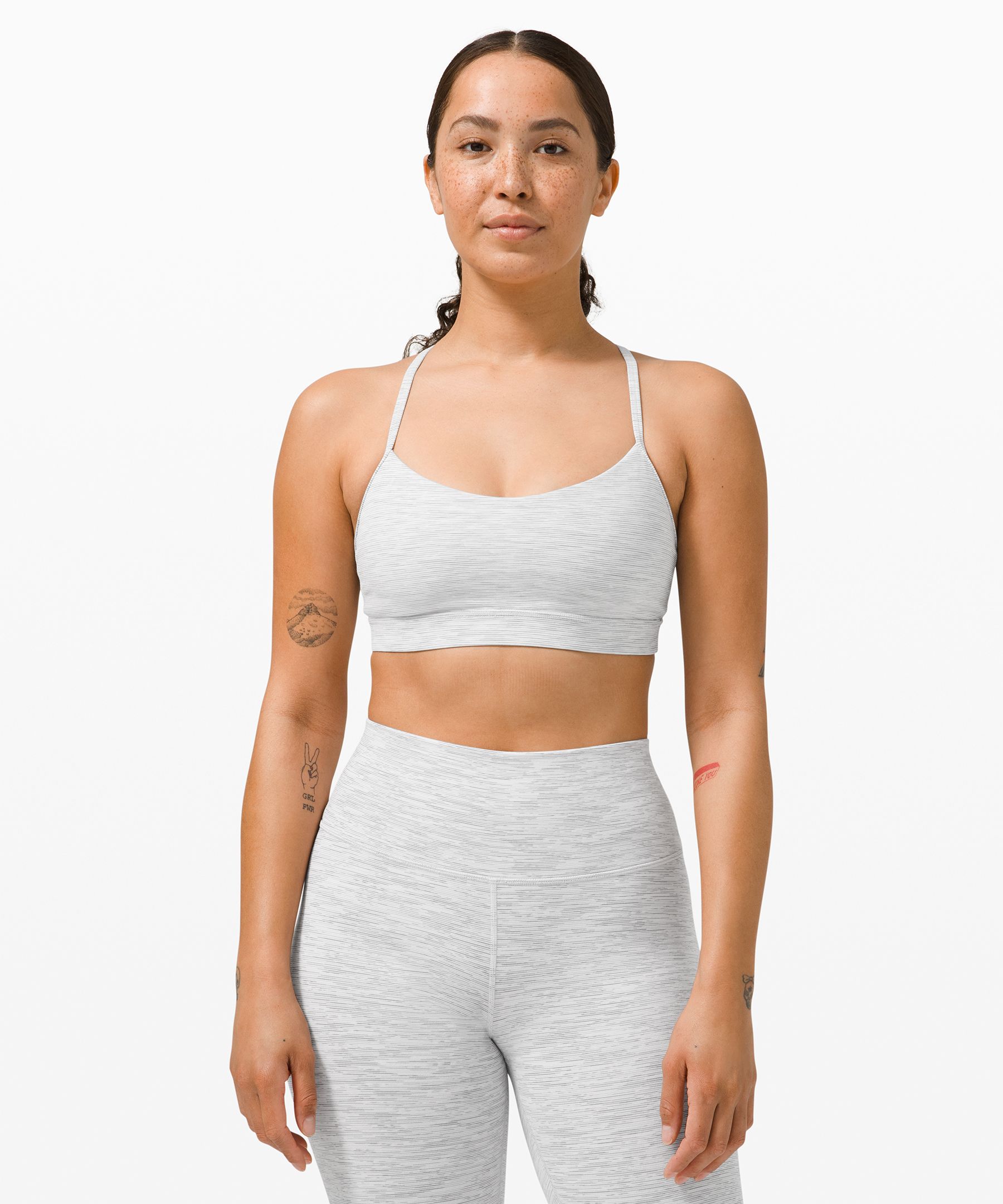 Lululemon Sports Bh Dame Grå | 15480-NMAT