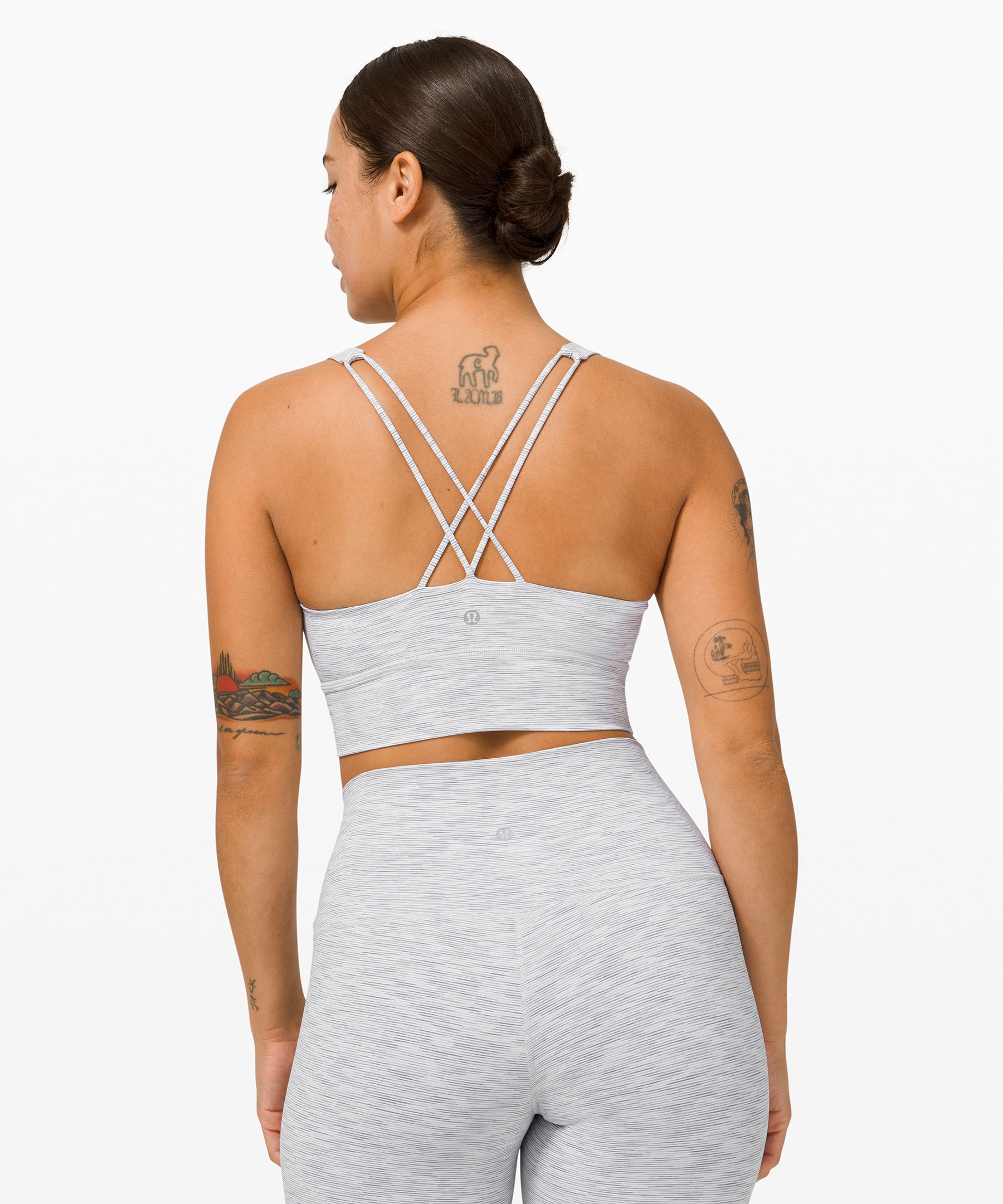 Lululemon Sports Bh Dame Grå | 18572-ETMV