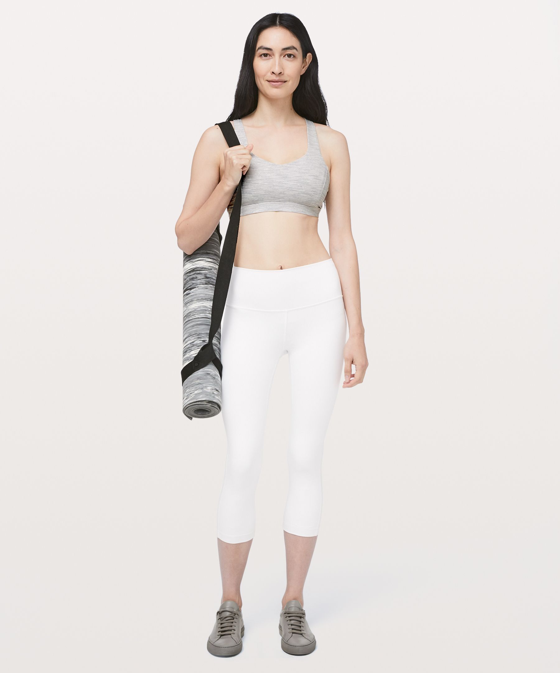 Lululemon Sports Bh Dame Grå | 41328-NAEP