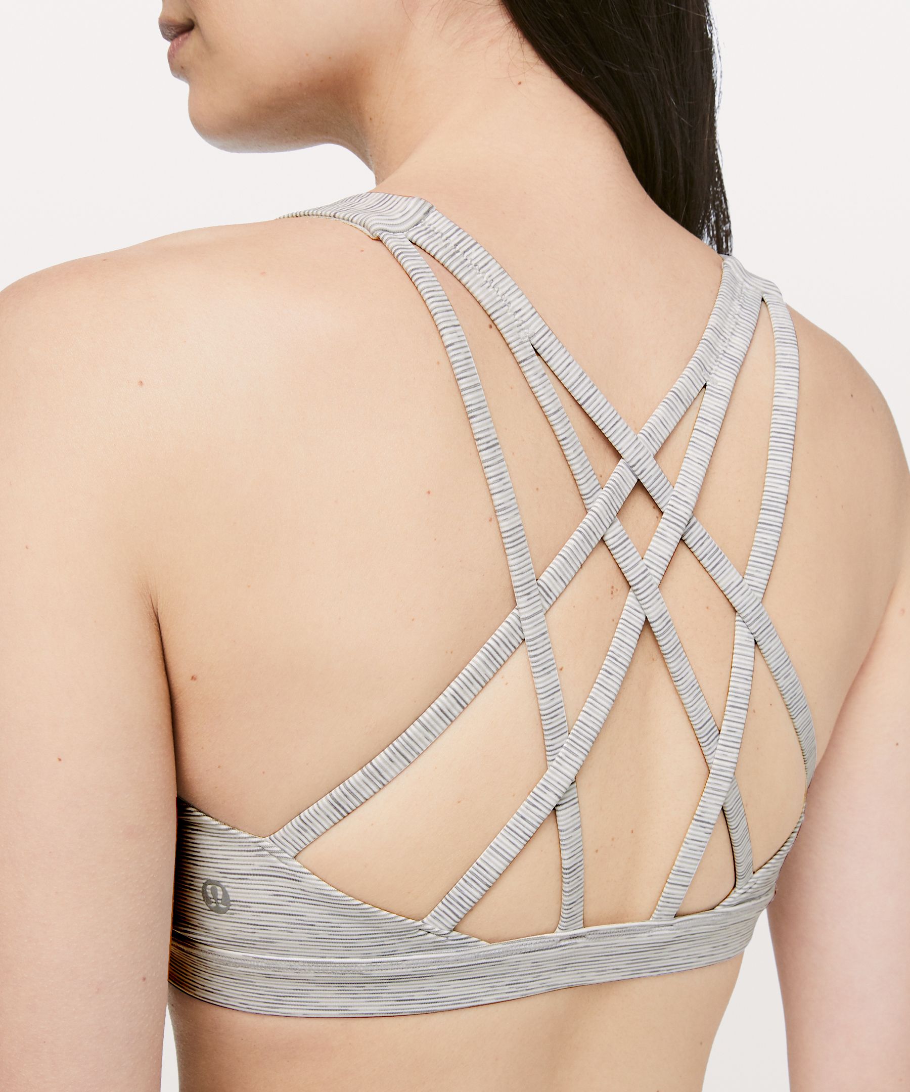 Lululemon Sports Bh Dame Grå | 41328-NAEP