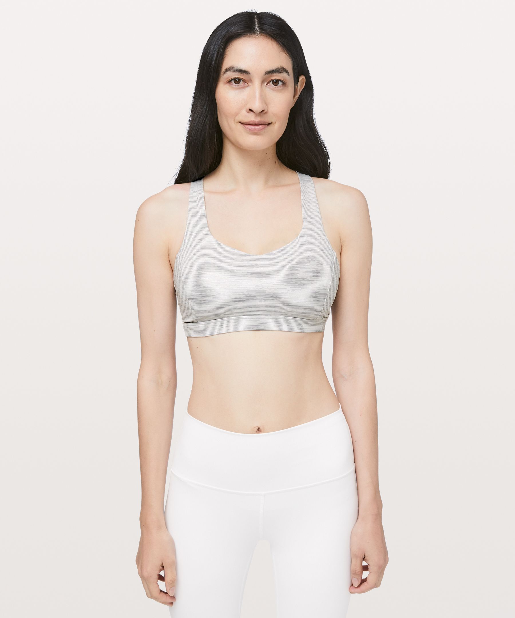 Lululemon Sports Bh Dame Grå | 41328-NAEP