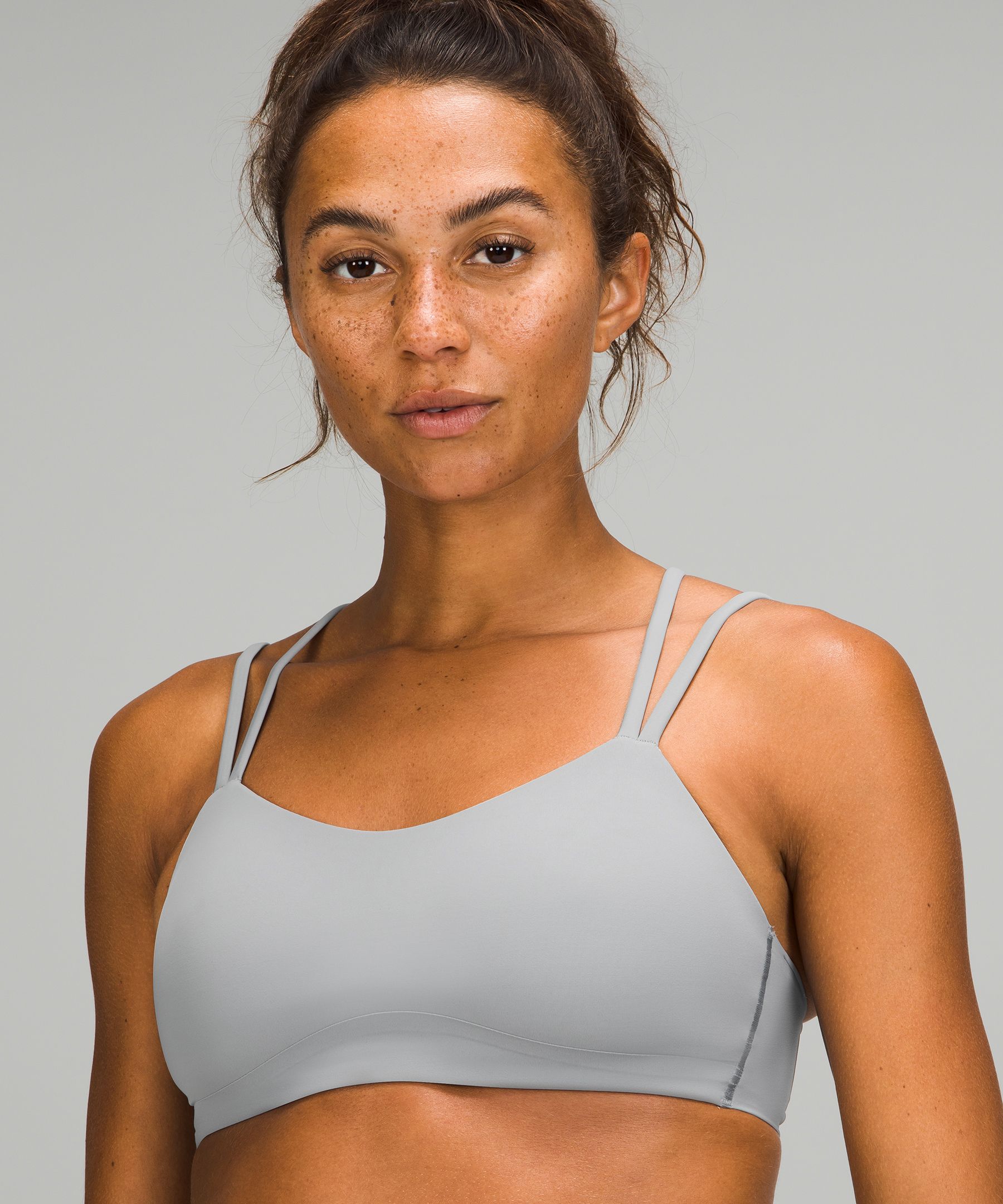 Lululemon Sports Bh Dame Grå | 42931-KYER