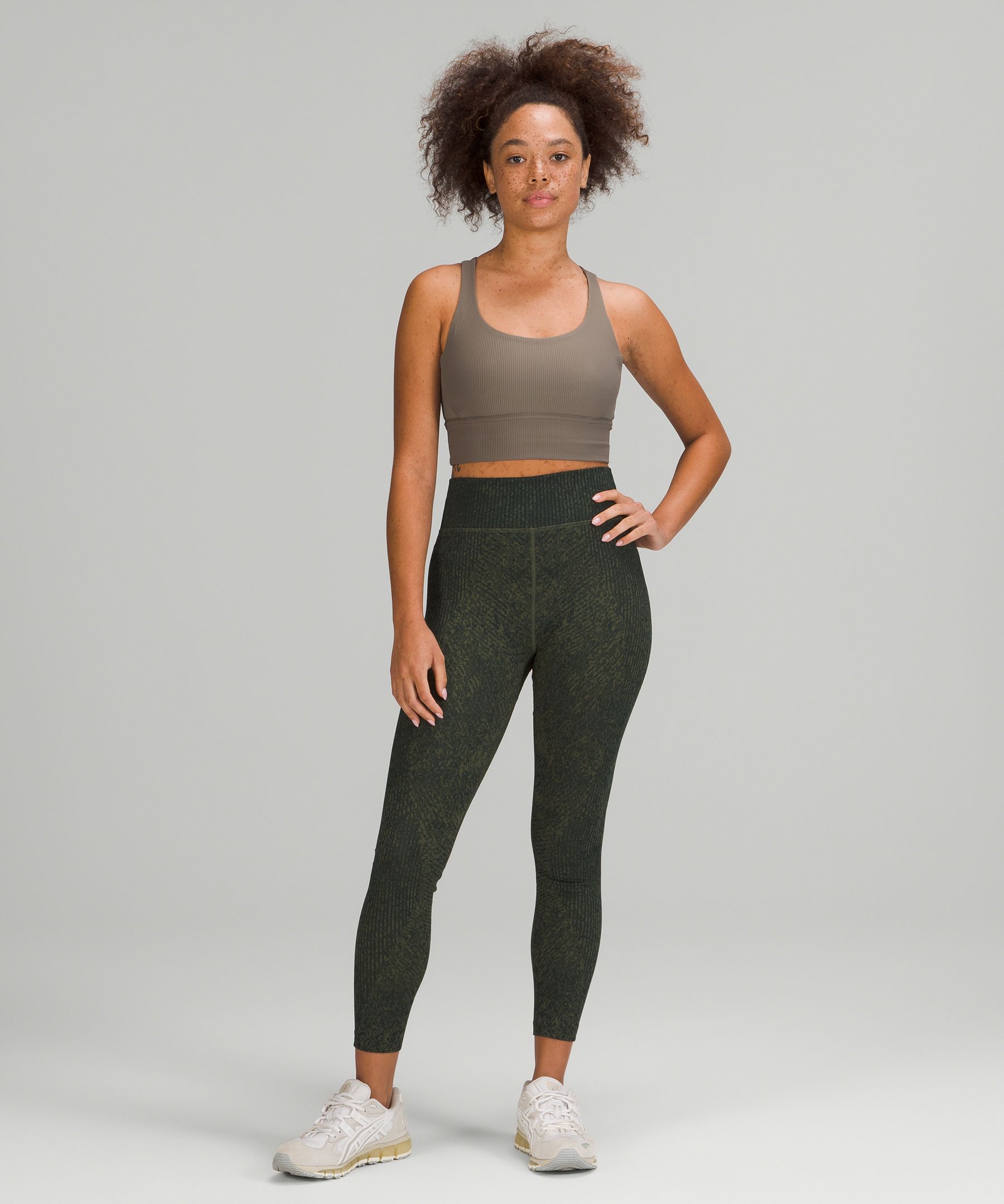 Lululemon Sports Bh Dame Grå Brune | 06359-ZPXK