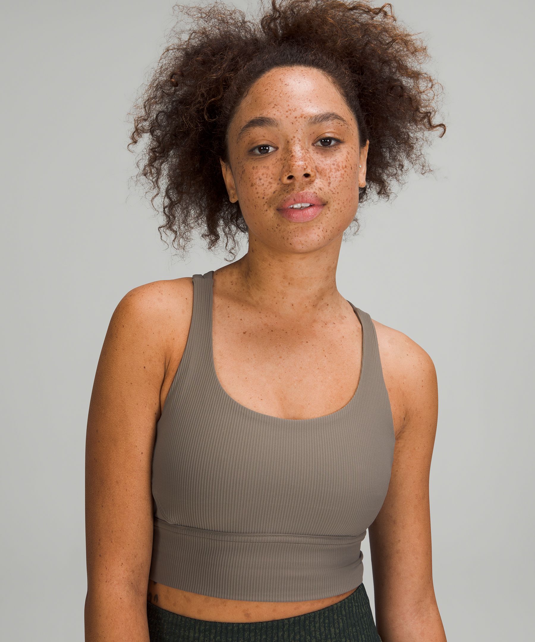 Lululemon Sports Bh Dame Grå Brune | 06359-ZPXK