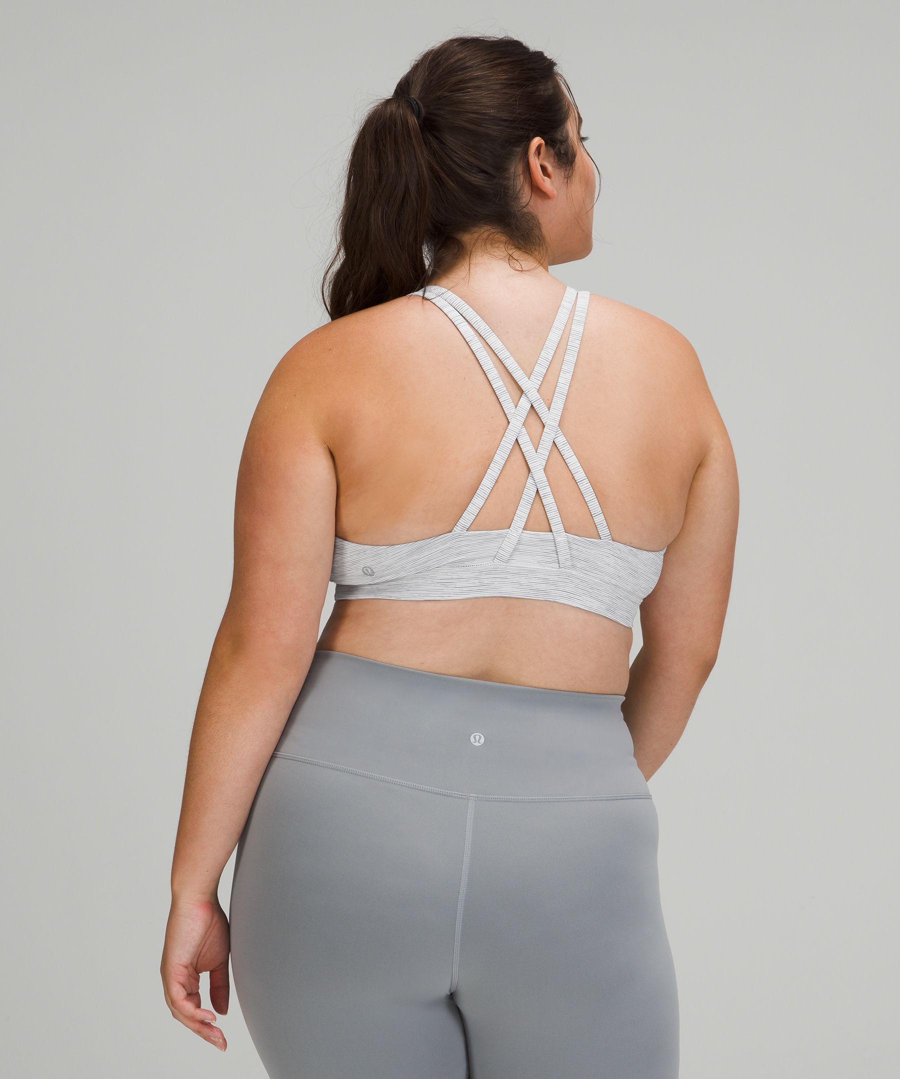 Lululemon Sports Bh Dame Grå Brune | 84970-VQIJ