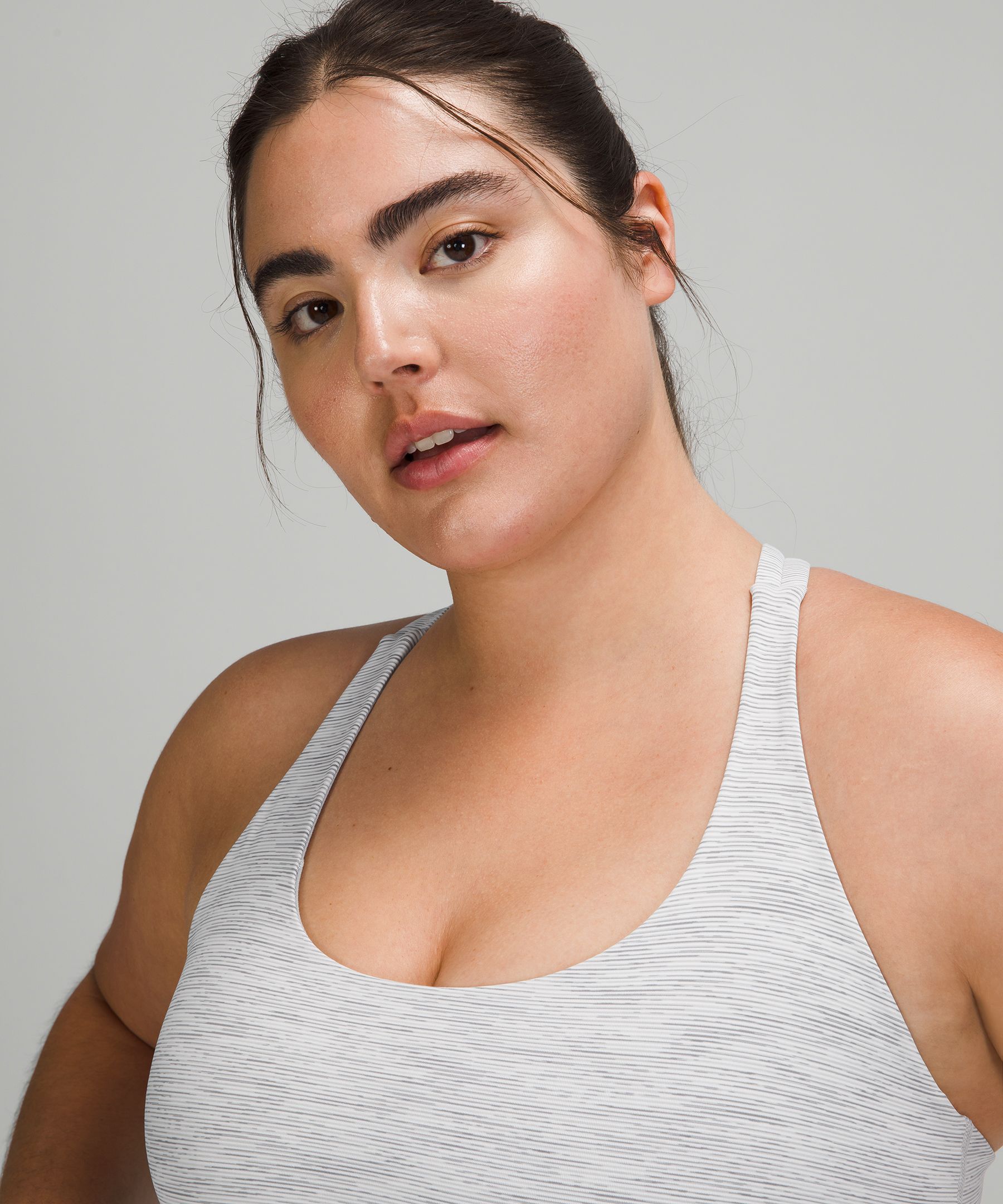 Lululemon Sports Bh Dame Grå Brune | 84970-VQIJ